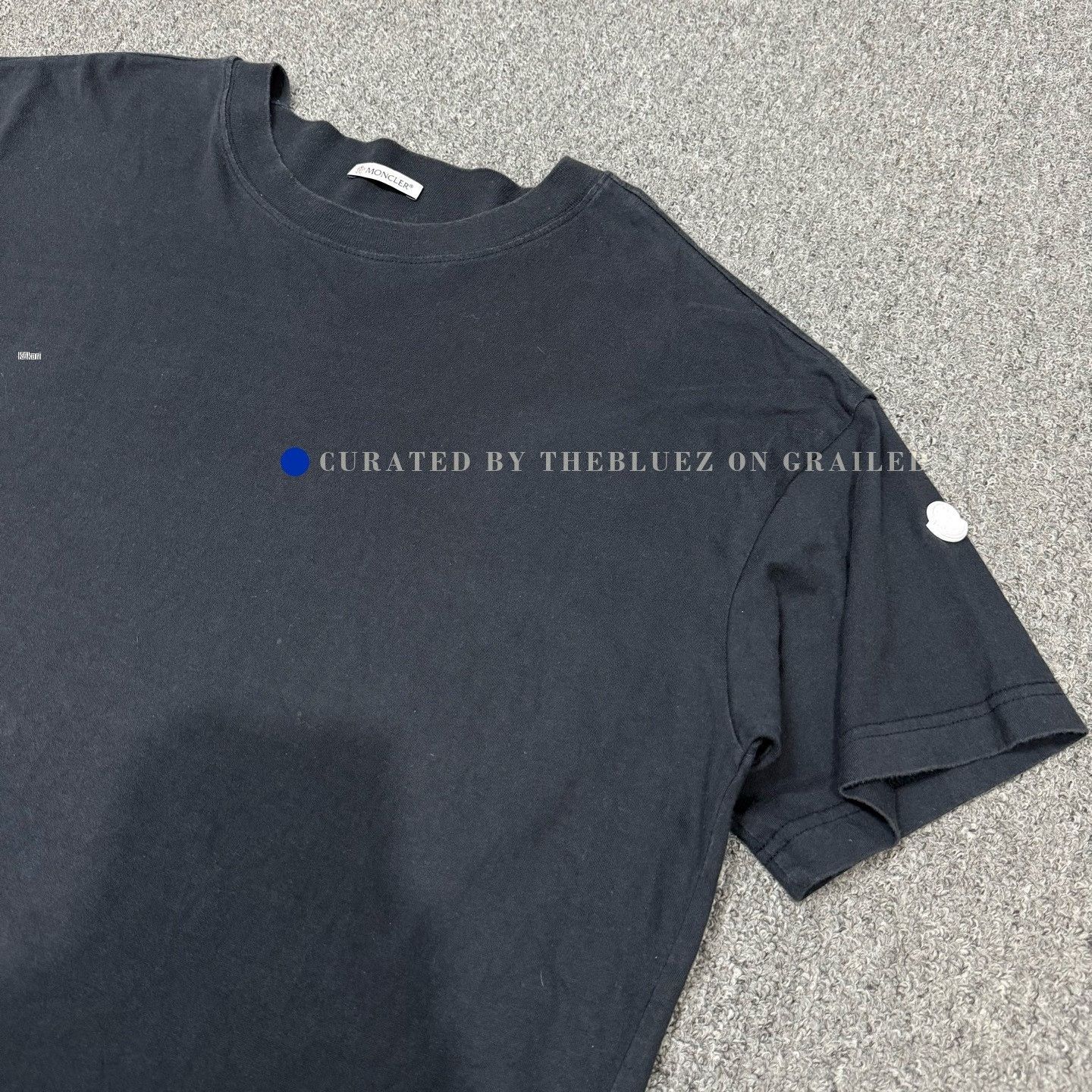 Moncler Moncler Logo Short Sleeve Tee Size US L / EU 52-54 / 3 - 3 Thumbnail