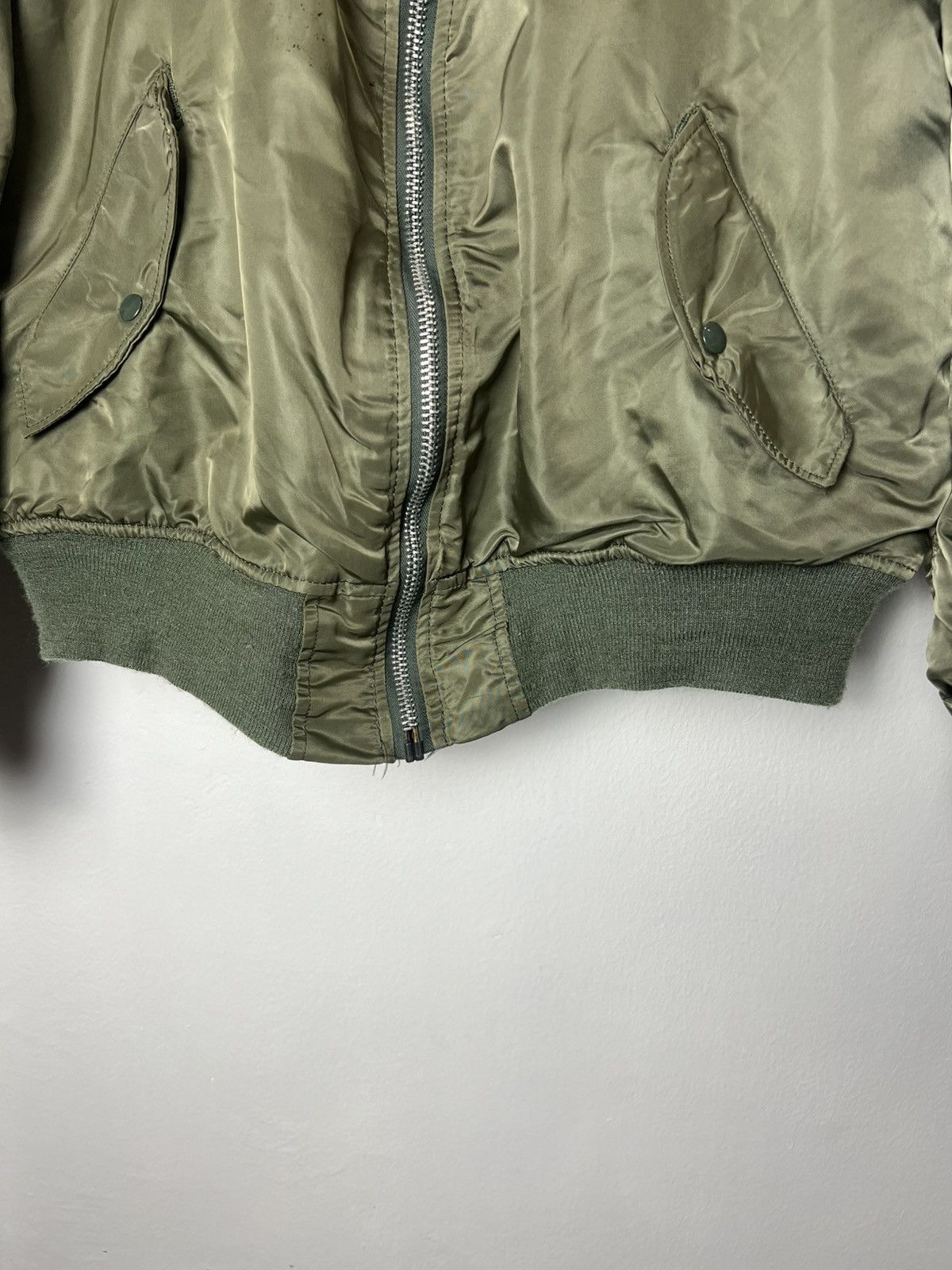 Alpha Industries Vintage Alpha Industries MA-1 Reversible Jacket Size US L / EU 52-54 / 3 - 5 Thumbnail