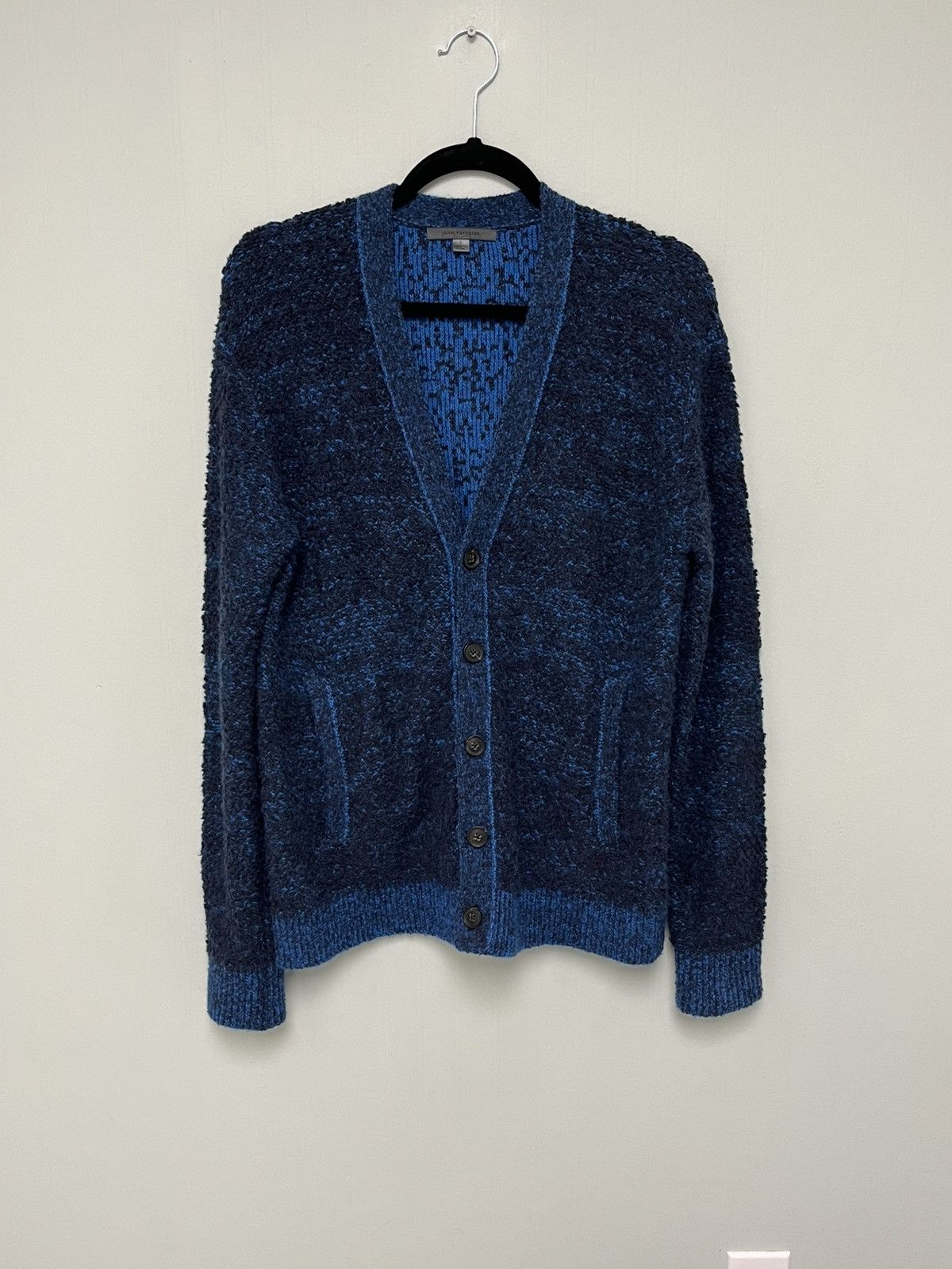 John Varvatos Fuzzy cardigan. Small Size US S / EU 44-46 / 1 - 6 Thumbnail