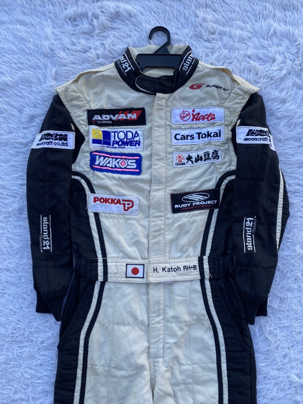 Racer Worldwide Rare Vintage Yokohama Coverall Racing Outfit Japan Size US S / EU 44-46 / 1 - 7 Thumbnail