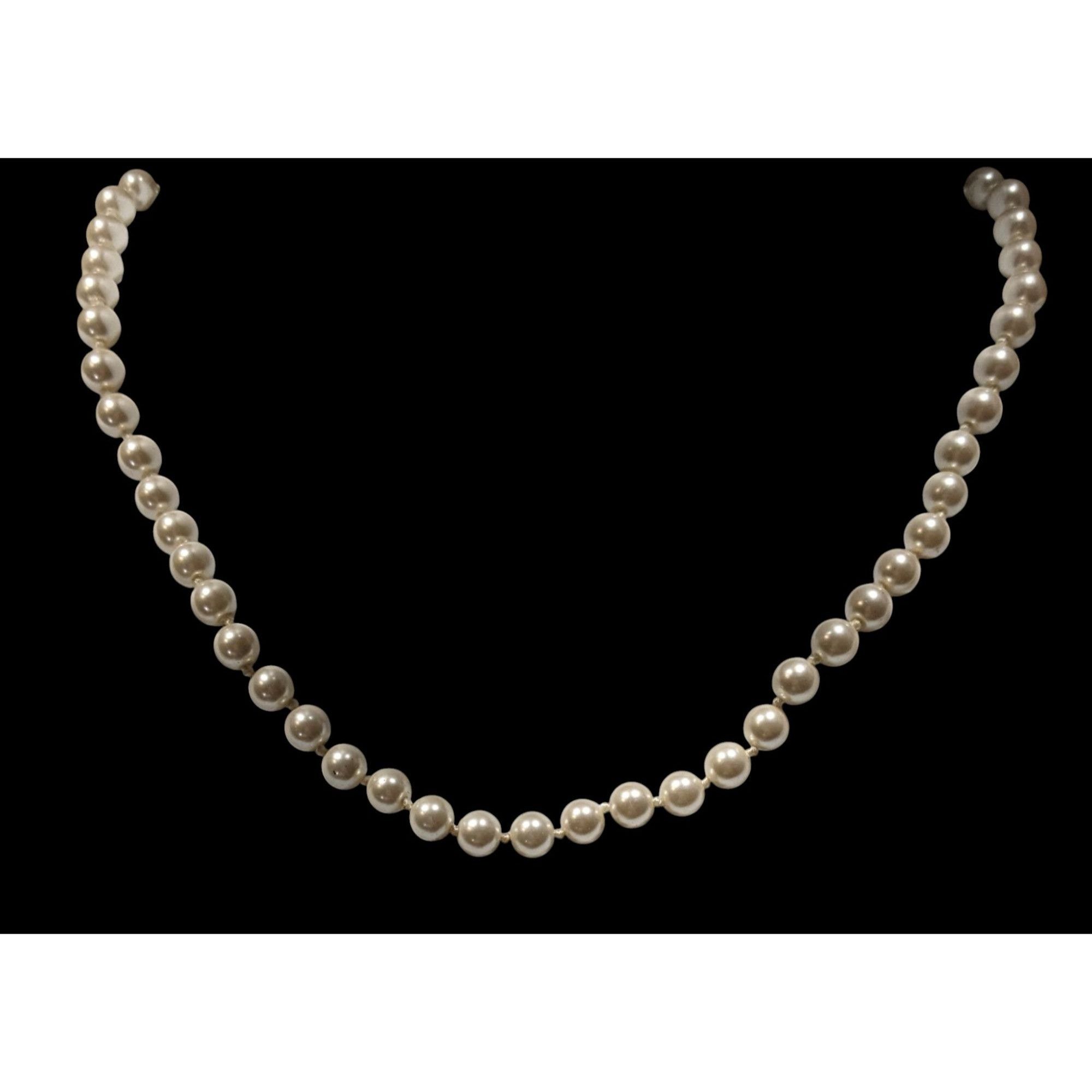 Other Vintage Cezanne Elegant Faux Pearl Necklace With Adjustable Size ONE SIZE - 2 Thumbnail