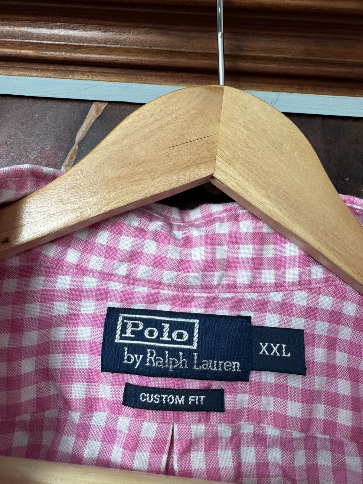 Ralph Lauren Polo Ralph Lauren Pink Checkered Button Up Shirt Casual Size US XXL / EU 58 / 5 - 4 Thumbnail