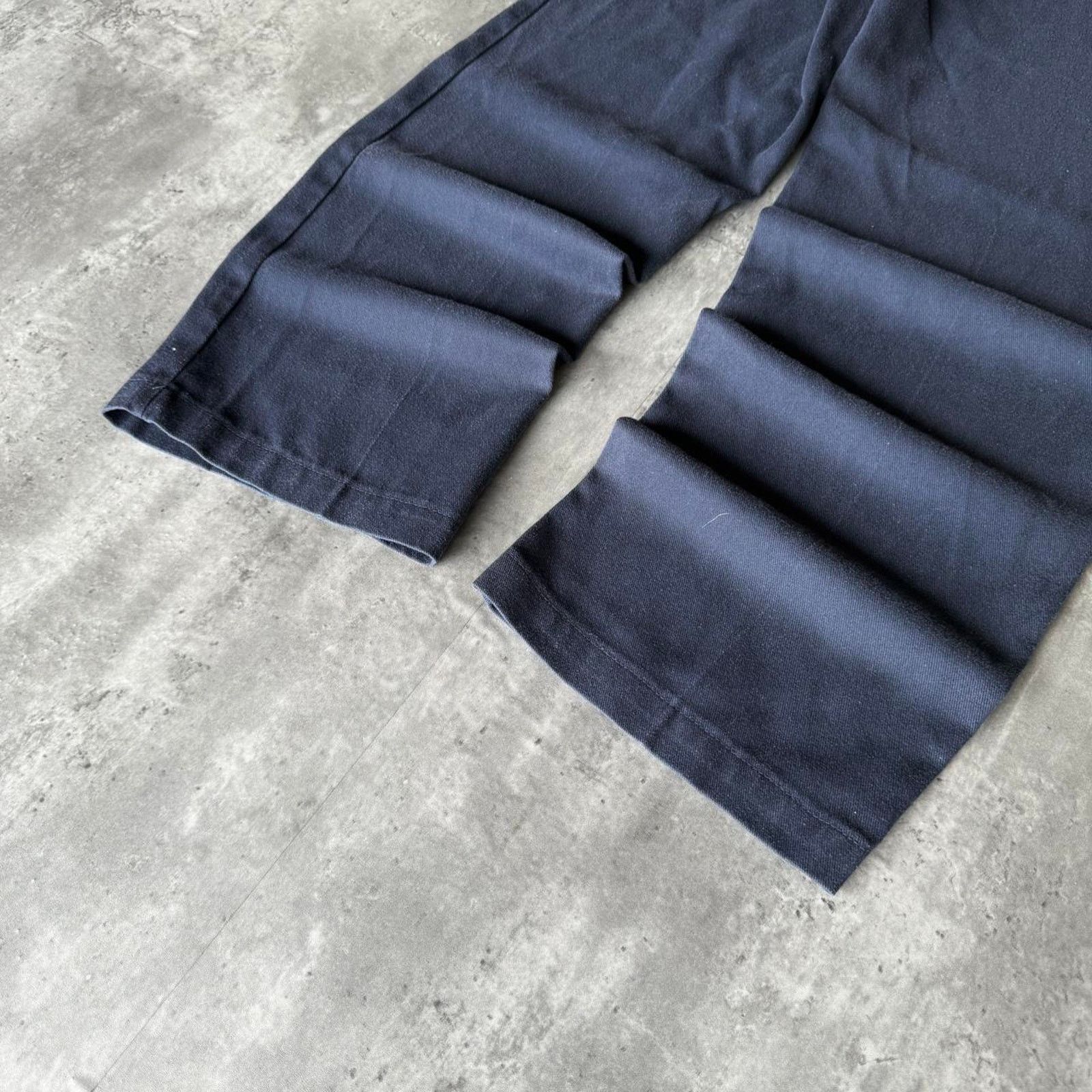 Dickies × Japanese Brand × Vintage Vintage Y2K Baggy Dickies Navy Blue Casual Skate Pants Size US 36 / EU 52 - 4 Thumbnail