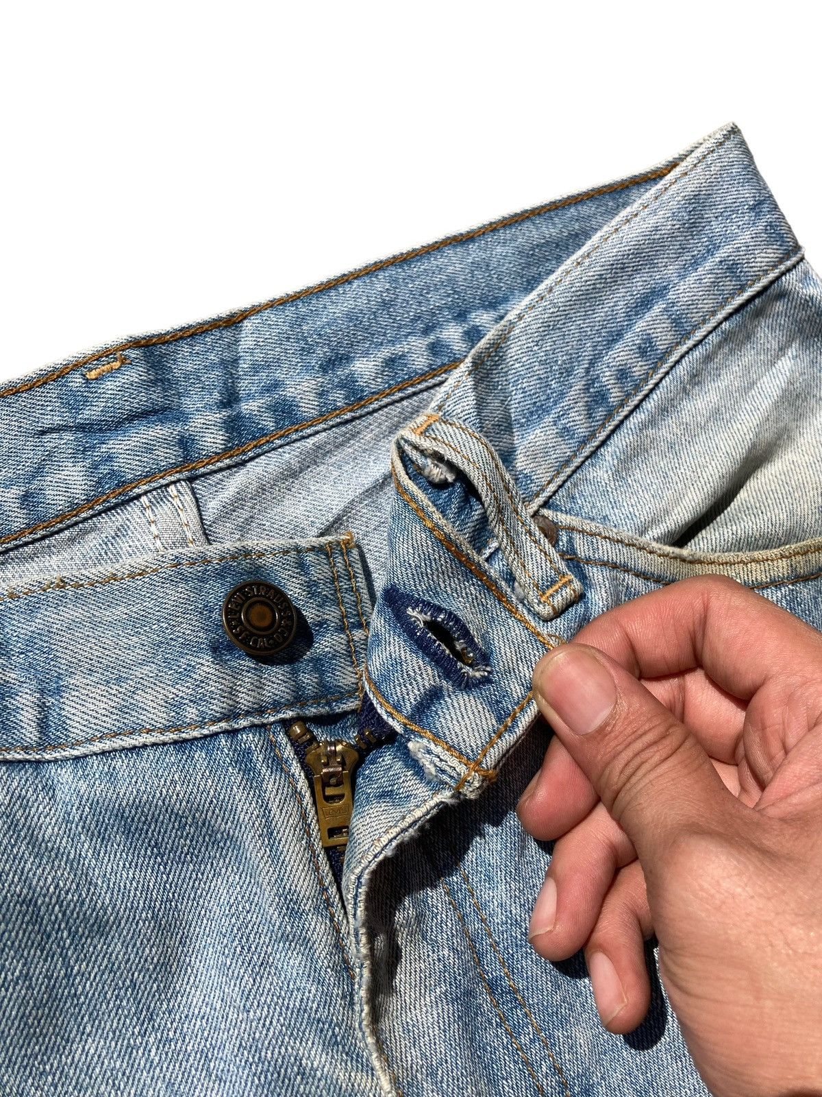Levi's × Levi's Vintage Clothing Vintage Y2K Levis Flared Denims Size US 30 / EU 46 - 6 Thumbnail
