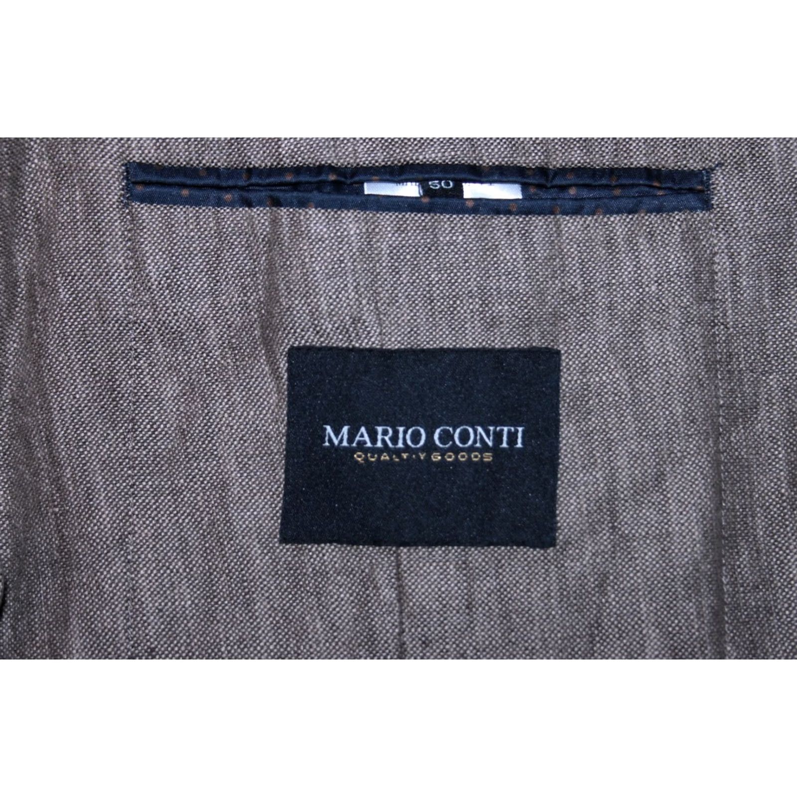 Vintage Mario Conti Mens Suit Blazer Jacket 100% Linen Size 50 Vintage Chest 50 Mens Blazer Jacket 50 Linen Mario Conti Mens Jacket Size 50R - 7 Thumbnail