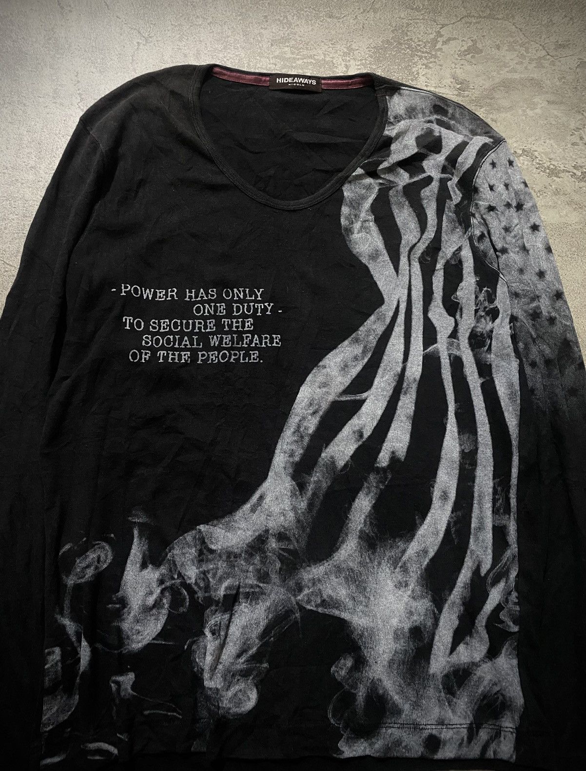 Hysteric Glamour Hideaways Nicole poem ifsixwasnine longsleeve Size US M / EU 48-50 / 2 - 2 Thumbnail