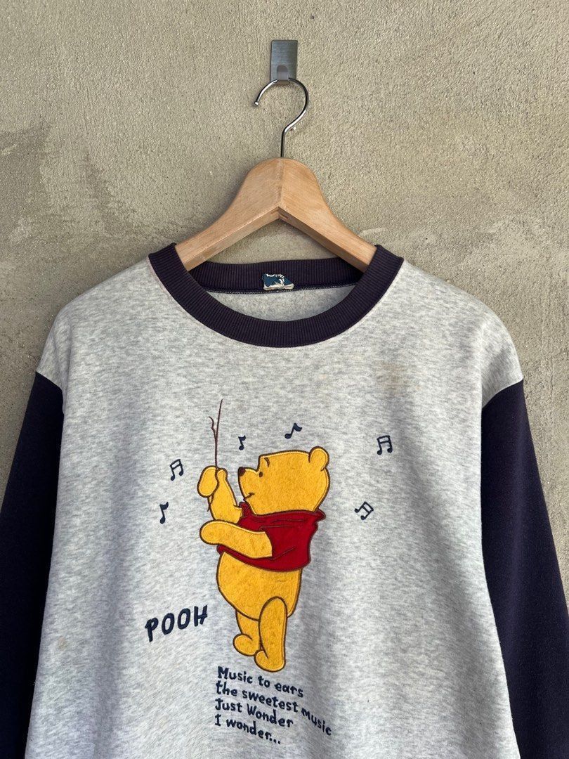 Vintage Vintage Pooh Cartoon Sweatshirt Size US M / EU 48-50 / 2 - 3 Thumbnail