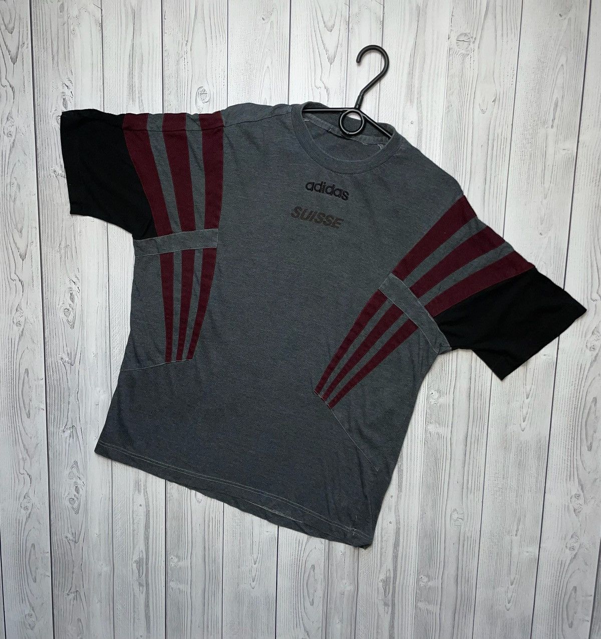 Adidas × Vintage Vintage adidas suisse soccer tee Switzerland size L rare Size US L / EU 52-54 / 3 - 1 Thumbnail