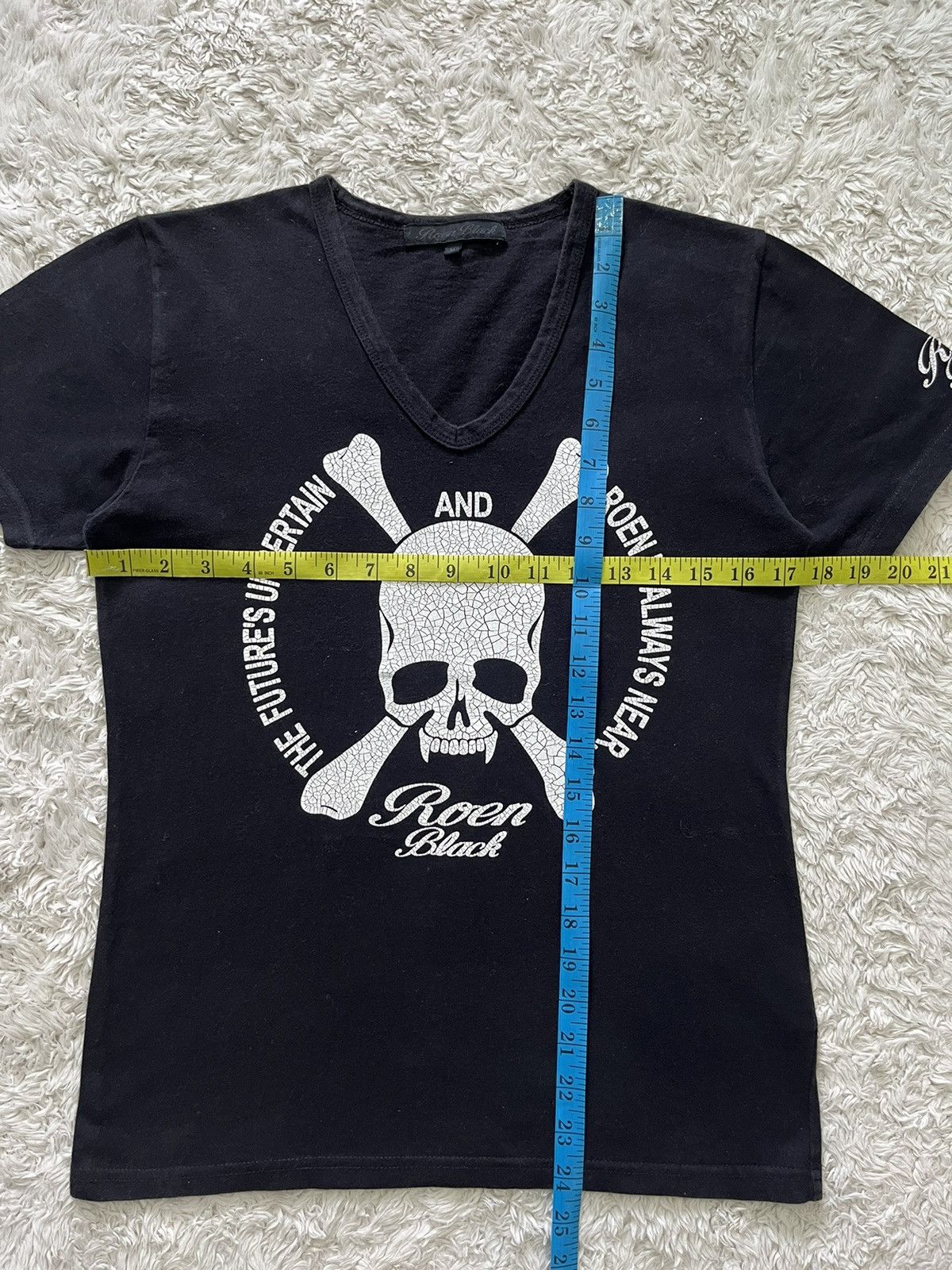 Roen roen skull printed v neck tops Size S / US 4 / IT 40 - 7 Thumbnail