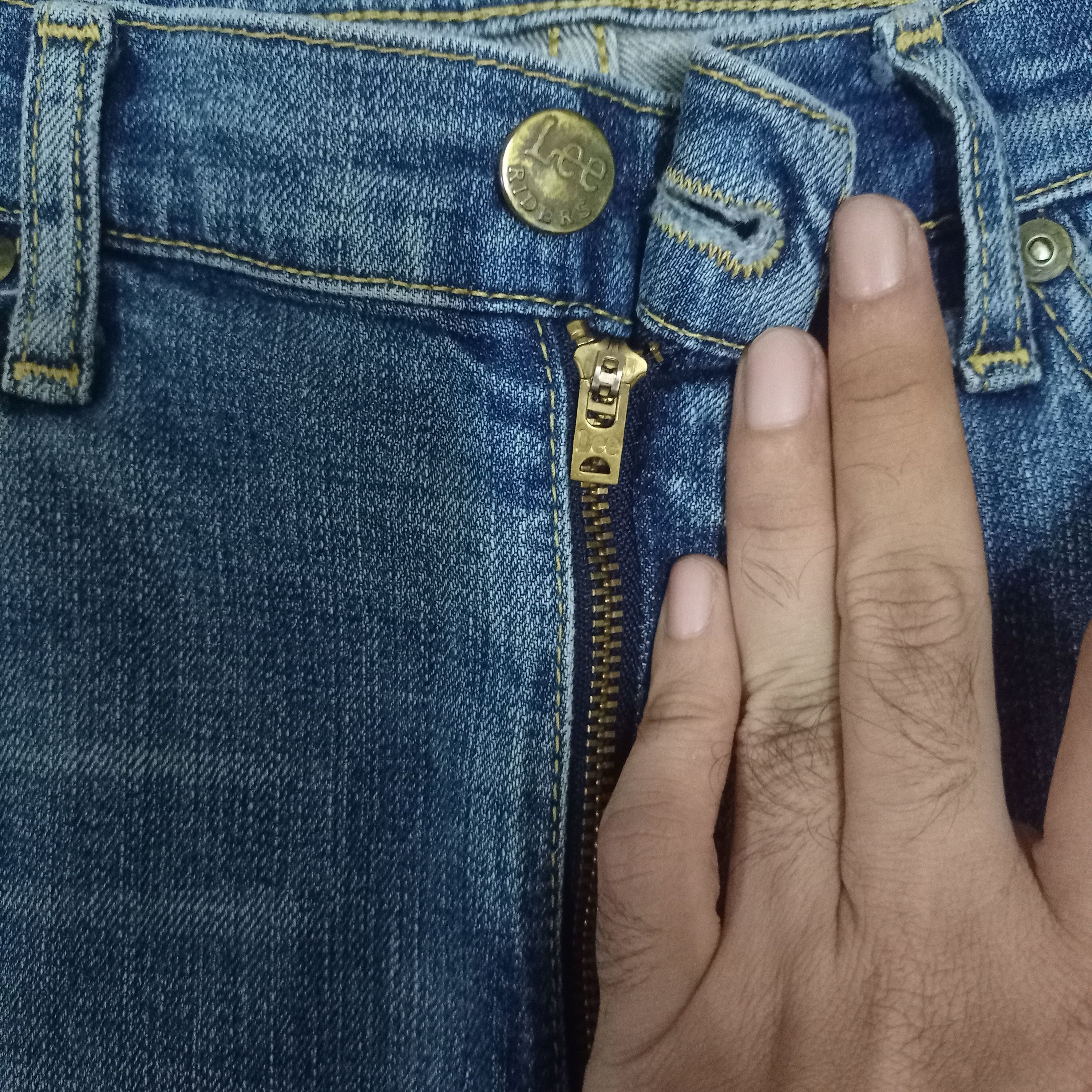 Lee Vintage Lee Riders Blue Wash Workwear Jeans Size US 32 / EU 48 - 3 Thumbnail
