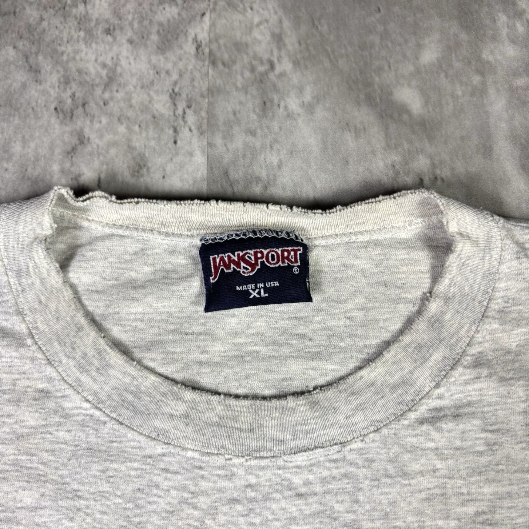 Jansport VINTAGE Penn State University T Shirt Jansport Thrashed Distressed size XL 90s Size US XL / EU 56 / 4 - 5 Thumbnail