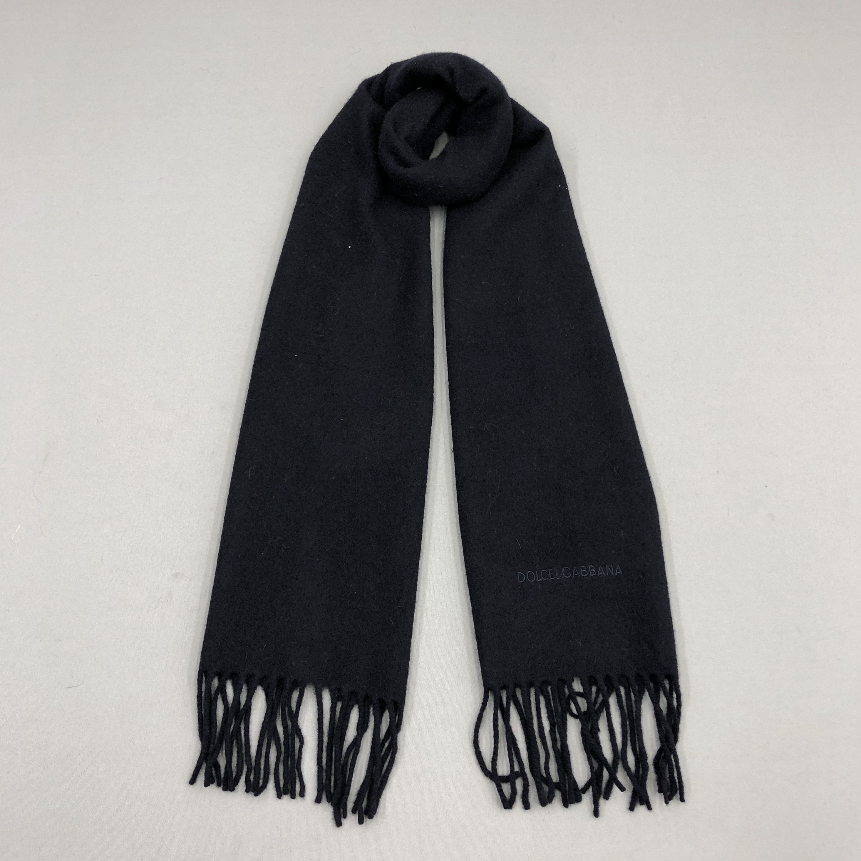 Dolce & Gabbana Vintage Dolce & Gabbana Scarf Muffler Wool Cashmere Scarves Size ONE SIZE - 1 Thumbnail