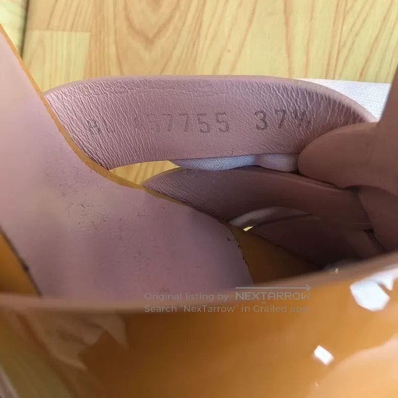 Saint Laurent Paris Saint Laurent Paris Leather high heels Size US 7 / IT 37 - 9 Thumbnail