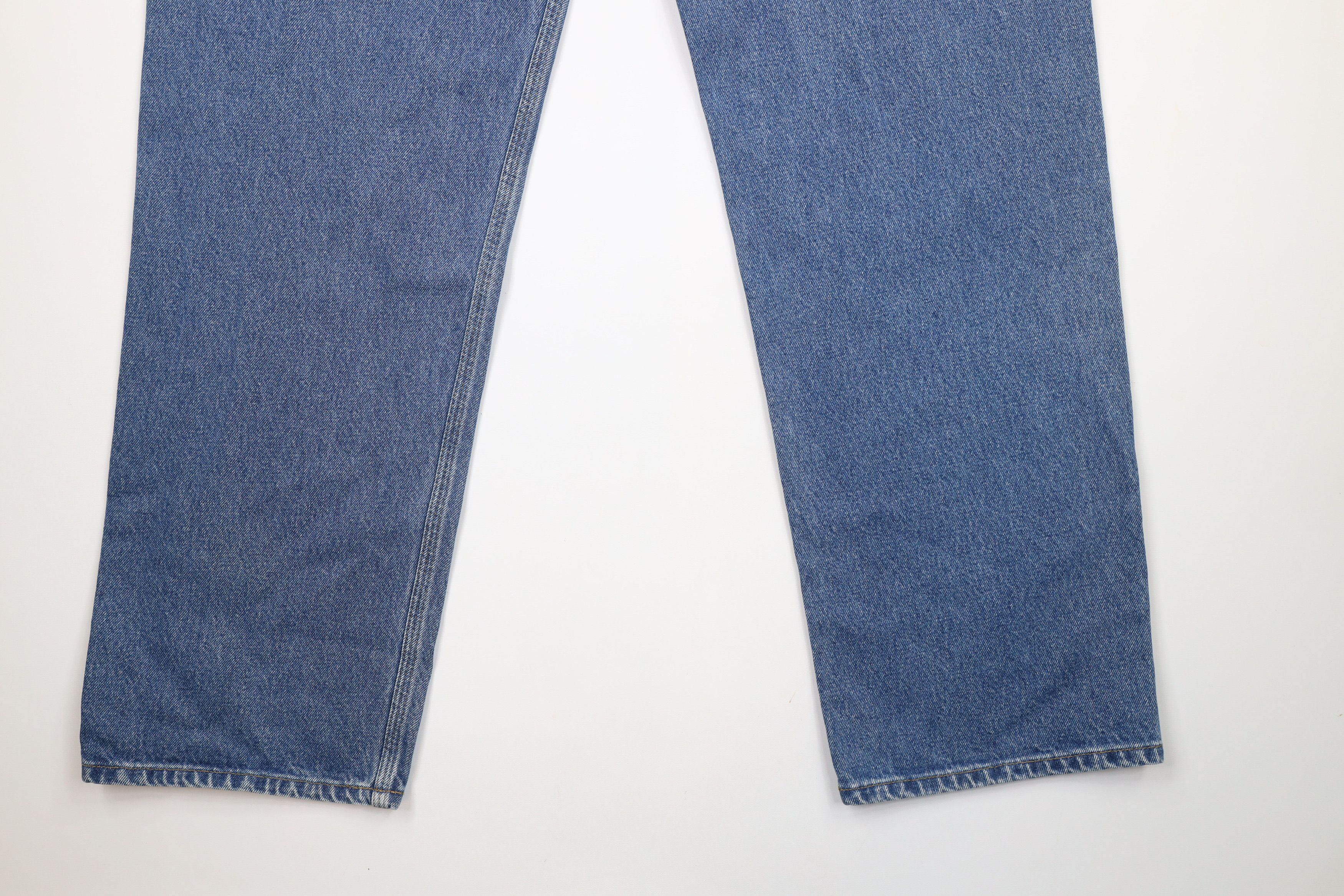 Carhartt × Vintage Vintage Carhartt Out Wide Leg Relaxed Fit Denim Jeans Blue Size US 42 / EU 58 - 10 Thumbnail