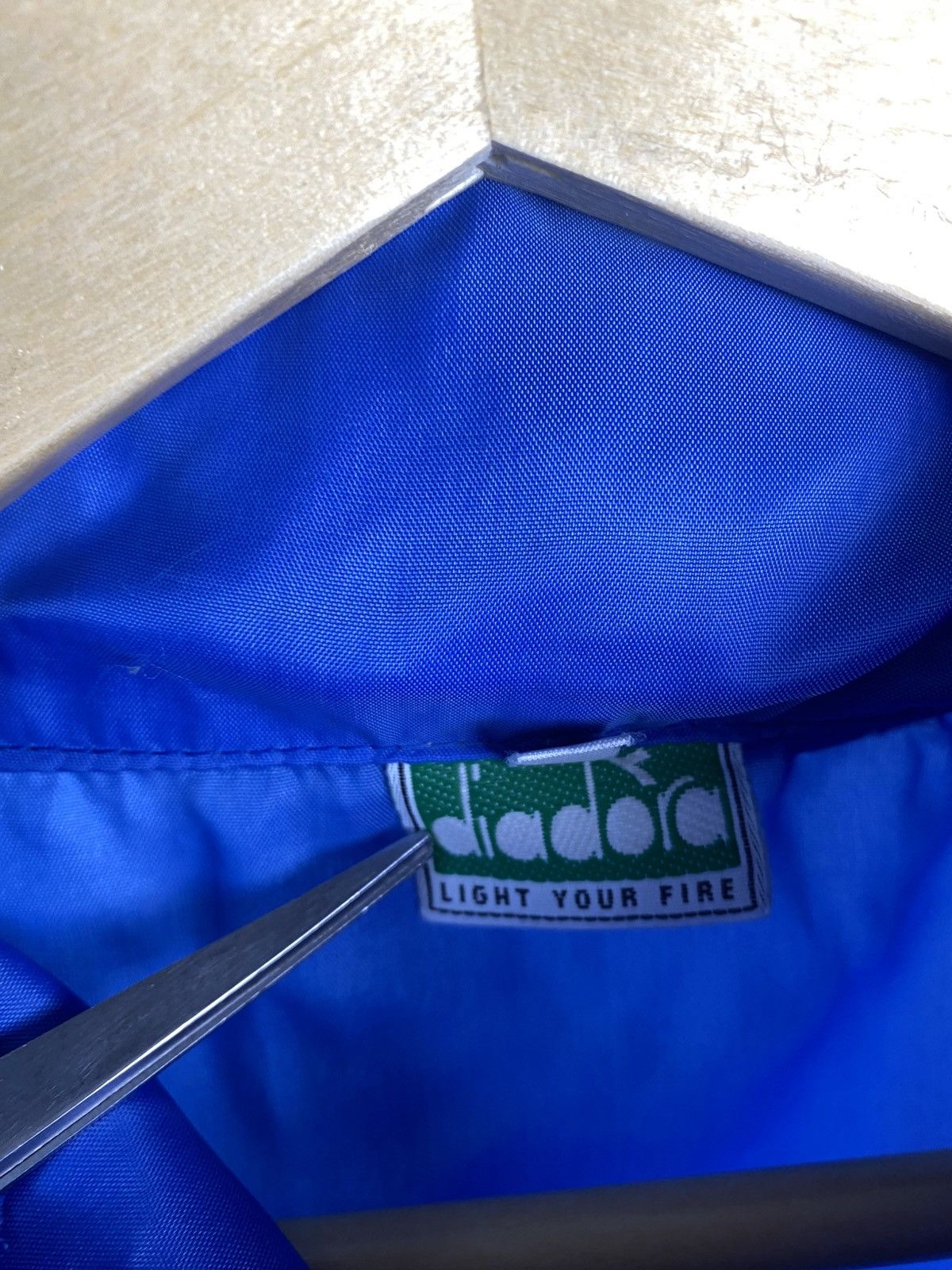 Diadora × Vintage VTG 90s Diadora Italy light Track Jacket soccer y2k rare Size US M / EU 48-50 / 2 - 9 Thumbnail