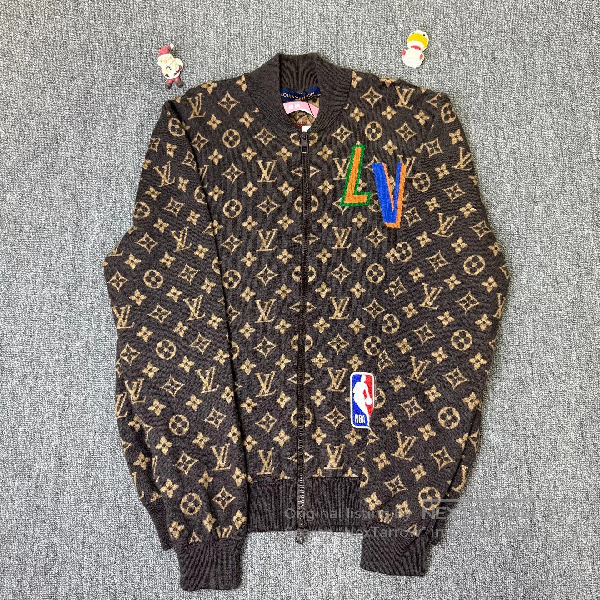 Louis Vuitton LOUIS VUITTON x NBA Knit Jacket. Size US L / EU 52-54 / 3 - 1 Thumbnail
