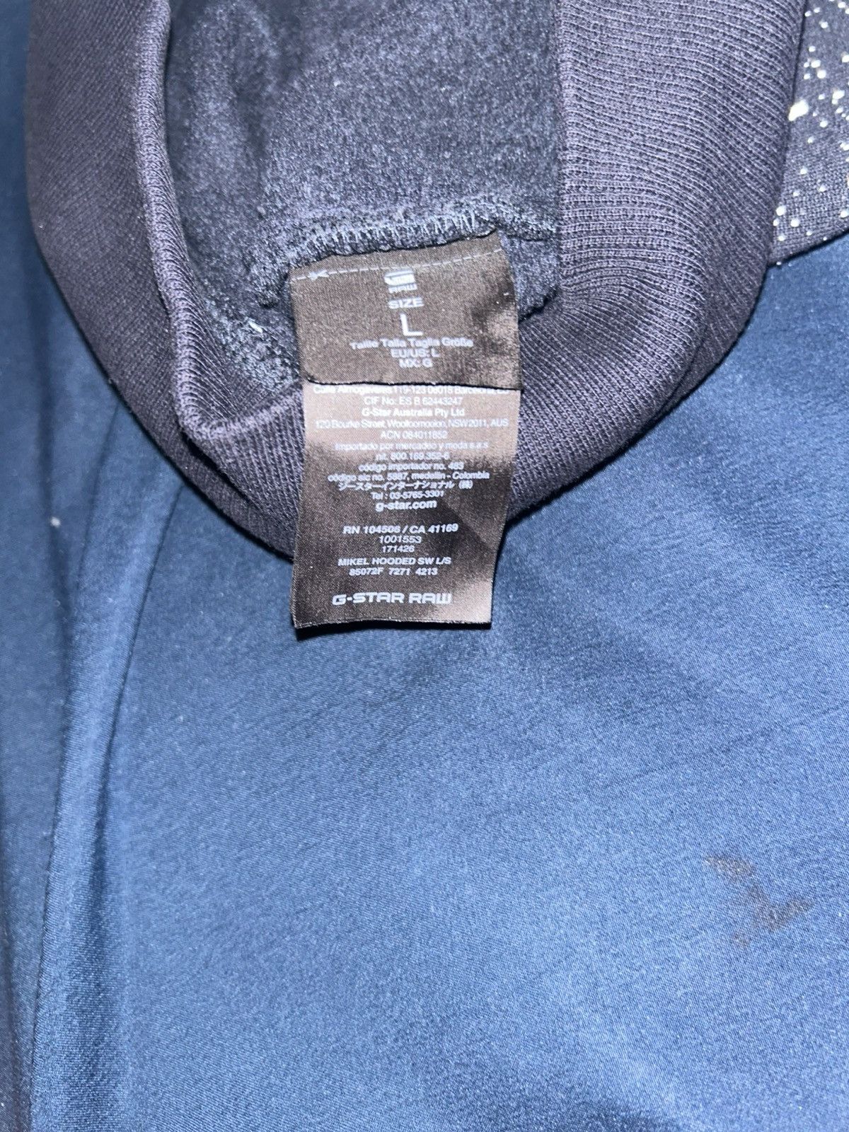 G-Star Gstar hoodie Size US L / EU 52-54 / 3 - 5 Thumbnail