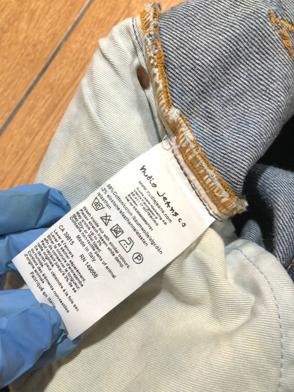 Nudie Jeans Nudie Jeans Tube Tom Organic Cotton Jeans Size 32" / US 10 / IT 46 - 3 Thumbnail