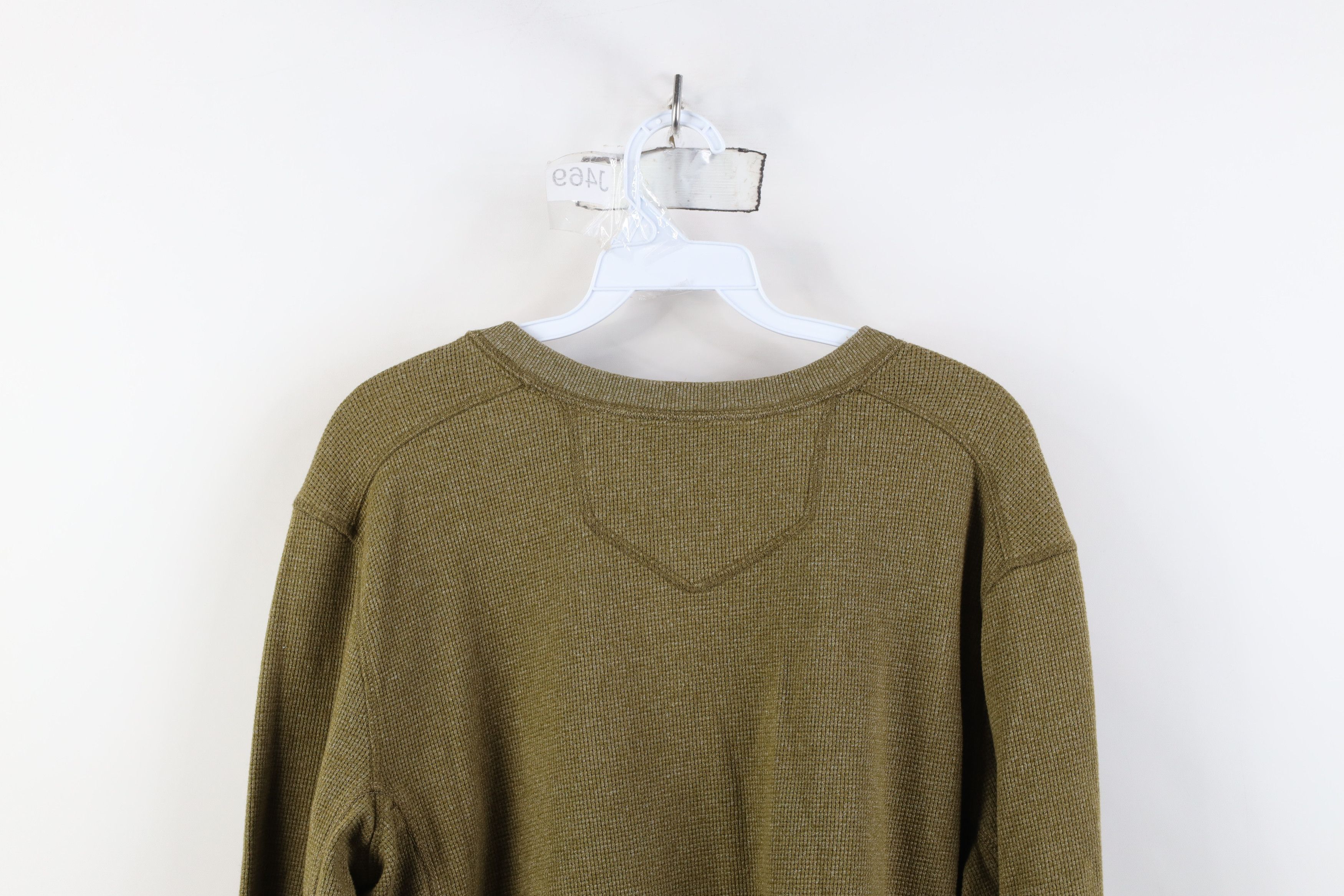 Eddie Bauer Vintage Y2K Eddie Bauer Knit Long Sleeve Henley T-Shirt Size US L / EU 52-54 / 3 - 11 Thumbnail