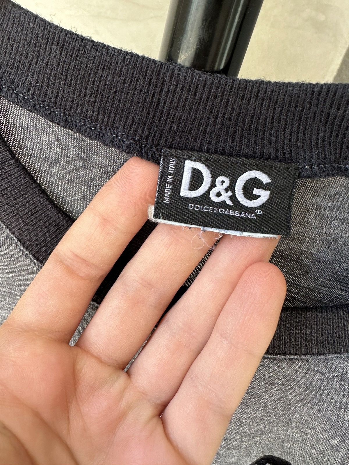 Dolce & Gabbana Dolce & Gabbana Long Sleeve T-Shirt Size US S / EU 44-46 / 1 - 7 Thumbnail