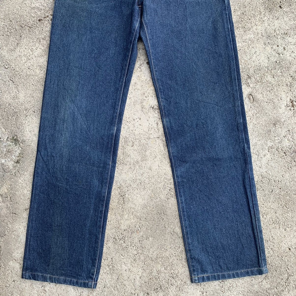 Edwin Vintage 90s Edwin Japan Indigo Blue Jeans Straight Denim W29 Size US 29 - 4 Thumbnail