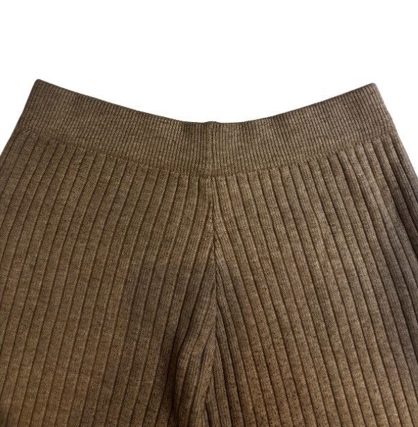 Other Beige wide knit Pants.wp052 Size 26" / US 2 / IT 38 - 4 Thumbnail