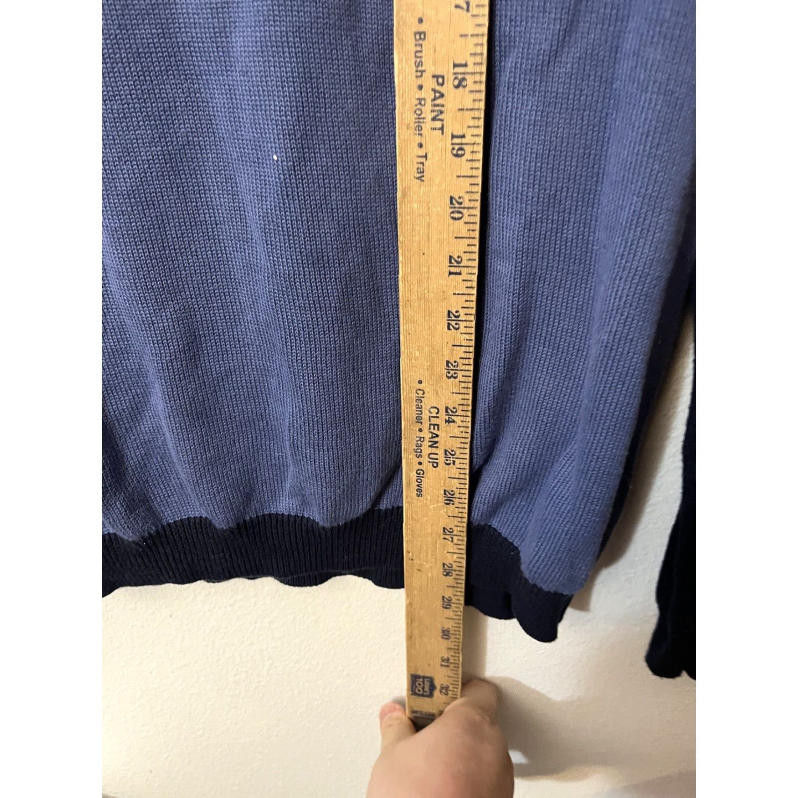 Brooks Brothers Brooks Brothers Blue Fleece Quarter Zip Pullover Sweater Men’s Size XL Size US XL / EU 56 / 4 - 4 Thumbnail