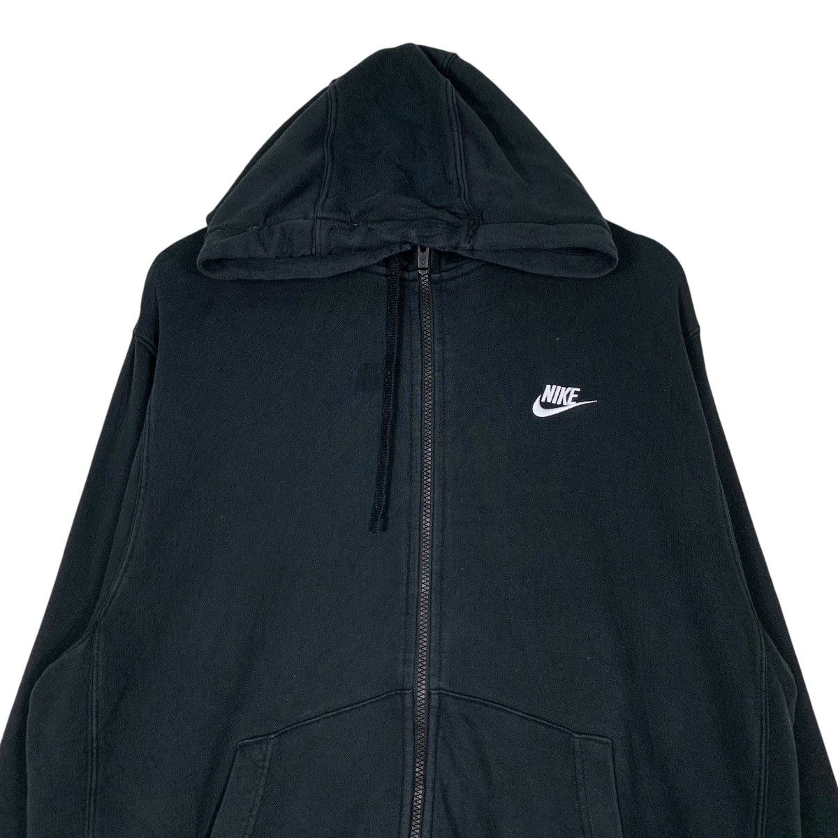 Nike NIKE Embroidery Small Swoosh Logo Zipper Hoodies #1198-C55 Size US XL / EU 56 / 4 - 2 Thumbnail