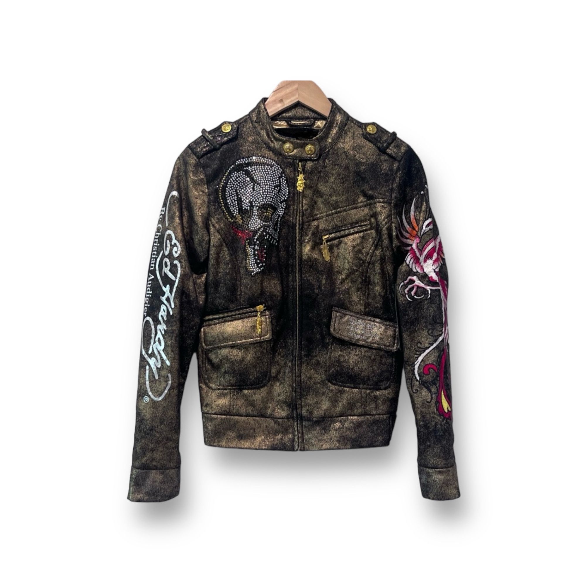 Ed Hardy by Christian Audigier Bomber Jacket