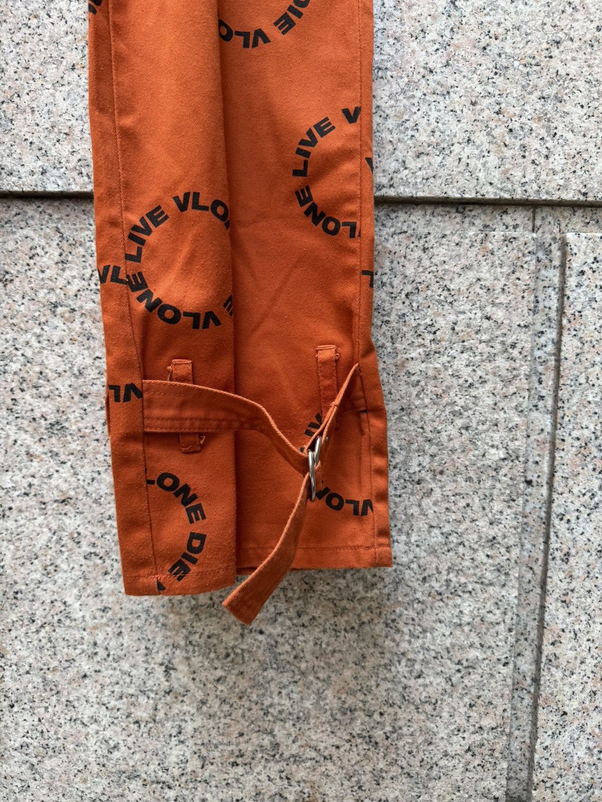 Vlone Vlone bondage pants orange M Size US 31 - 6 Thumbnail