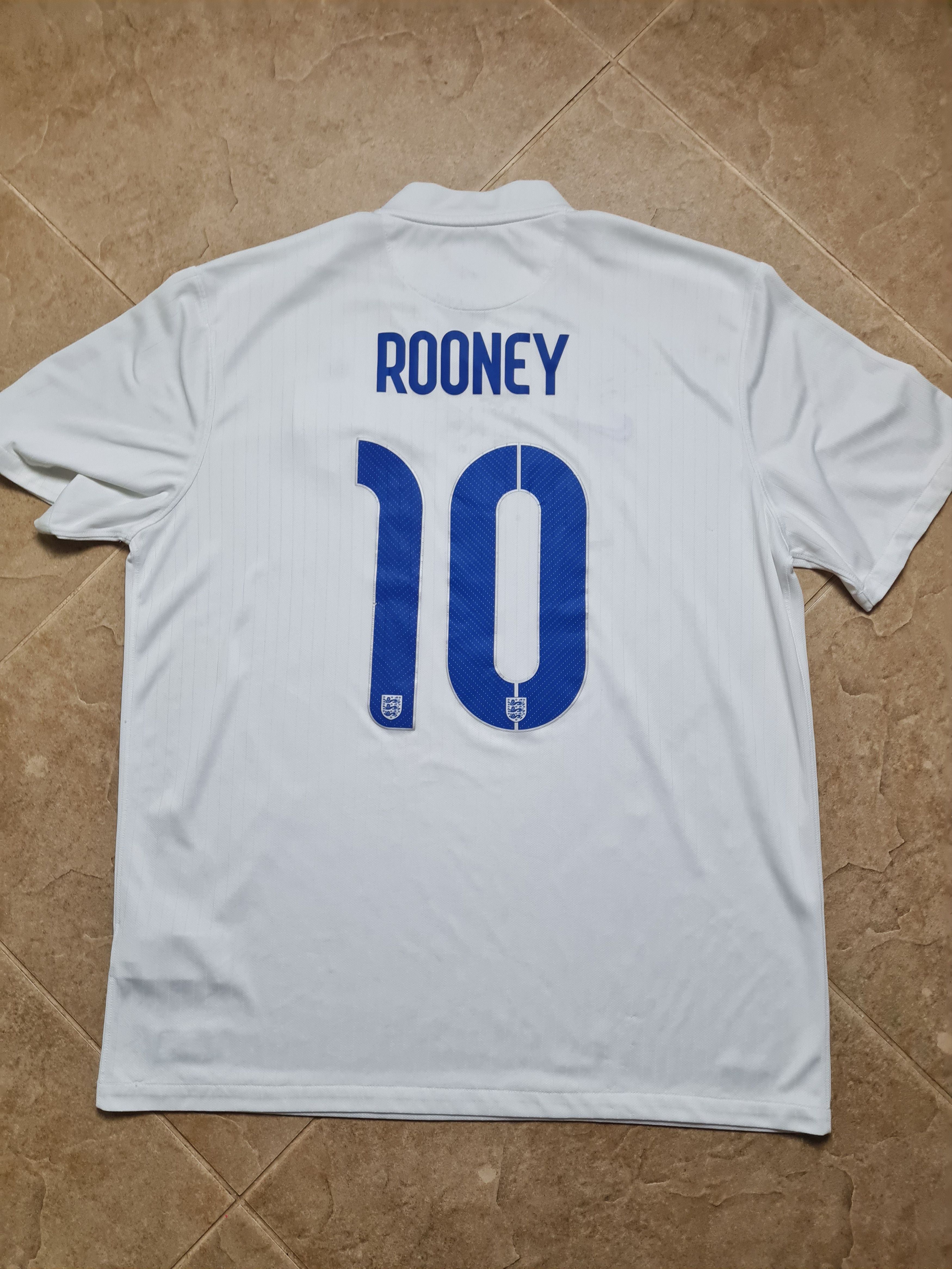 Nike England 2014 Home Football Jersey Wayne Rooney #10 Nike Size US XL / EU 56 / 4 - 1 Thumbnail