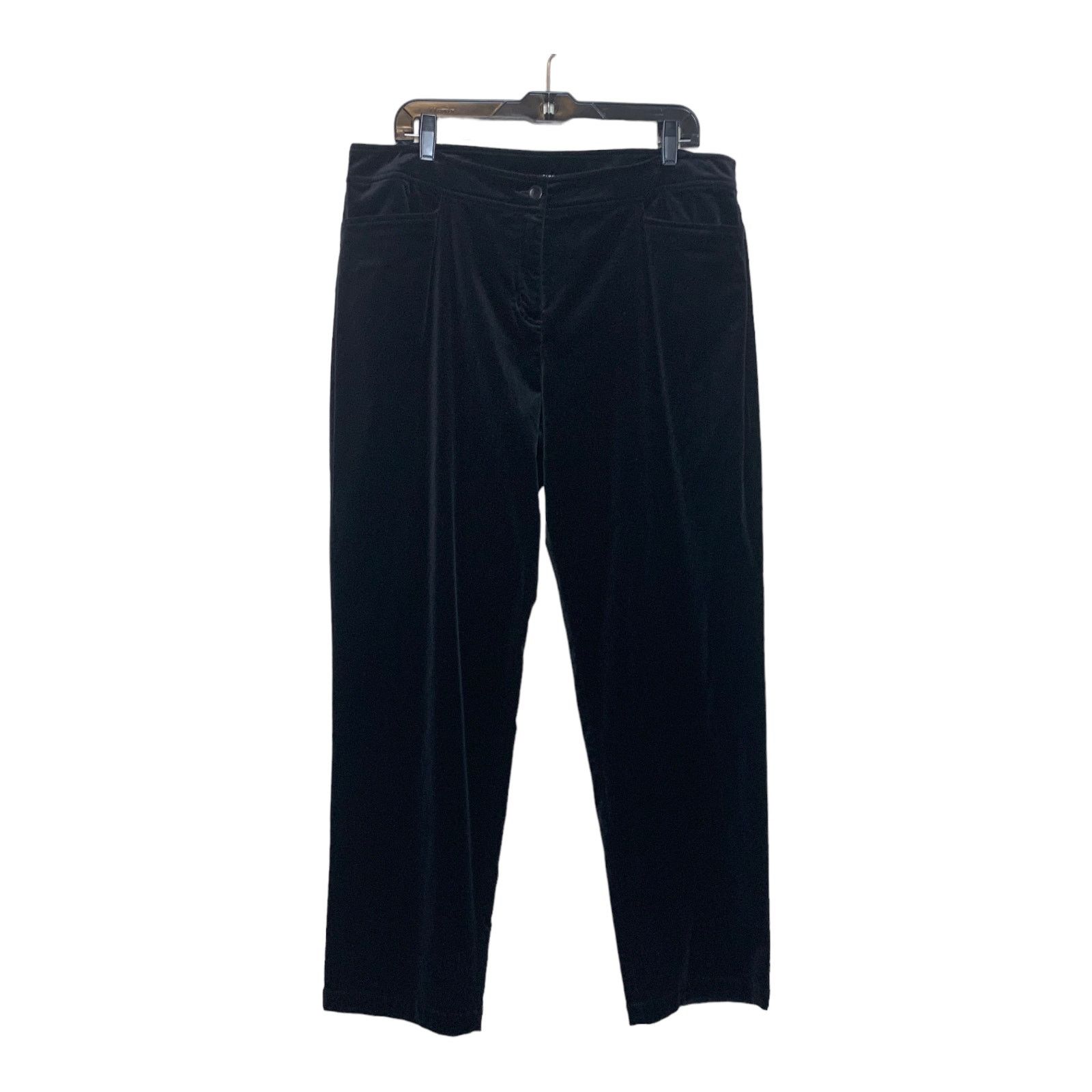 Eileen Fisher Eileen Fisher velvet straight legs dress pants size Large Size 38" / US 16 / IT 52 - 12 Thumbnail