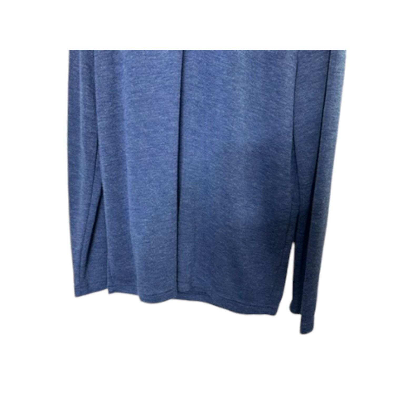 Banana Republic Banana Republic Blue Brushed Half-Zip Pullover Men's XL Size US XL / EU 56 / 4 - 4 Thumbnail