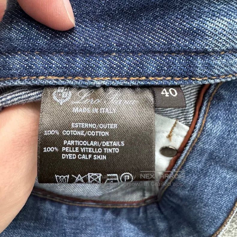 Loro Piana Loro Piana Washed and worn denim pants Size US 40 / EU 56 - 3 Thumbnail