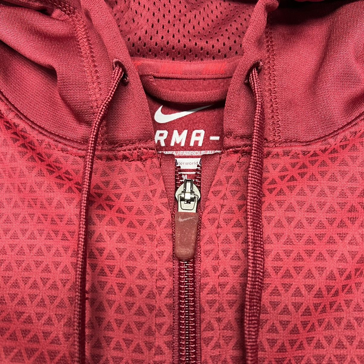 Nike Nike Hoodie Red Therma-Fit Zip Sweatshirt Sweater Fleece Size US M / EU 48-50 / 2 - 6 Thumbnail