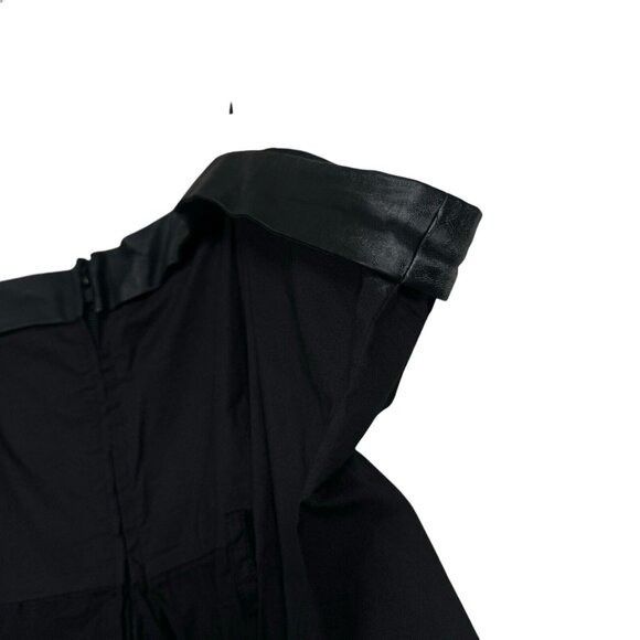 Tripp NYC Tripp NYC Daang Goodman Black Mini Dress Plus Sz 4X Faux Lea Size 4XL / US 24-26 - 10 Thumbnail