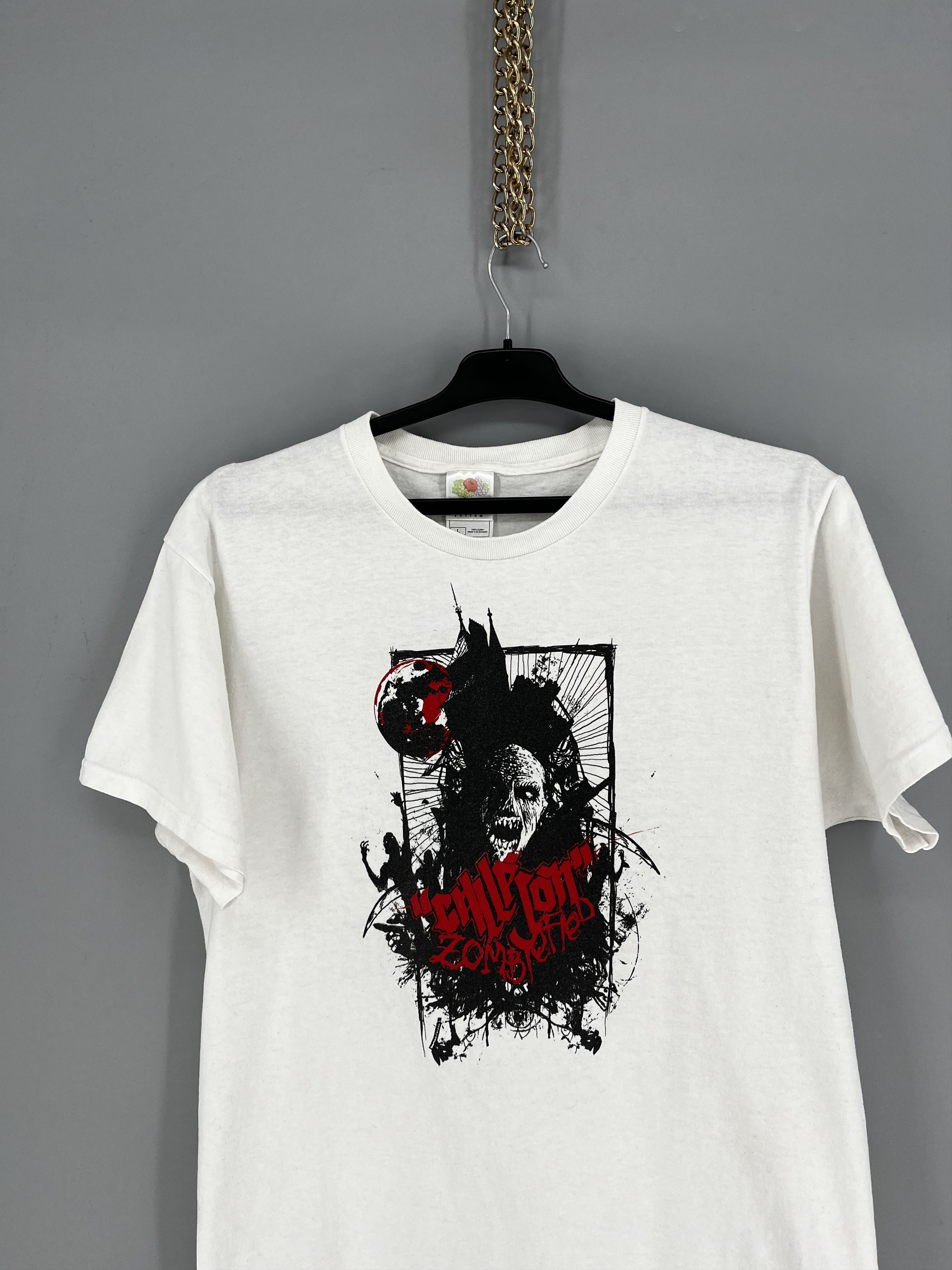 Band Tees ALIEN SEX FIEND RARE ZOMBIFIED LONGSLEEVE NIK FIEND ROCK 90s Size US L / EU 52-54 / 3 - 6 Thumbnail