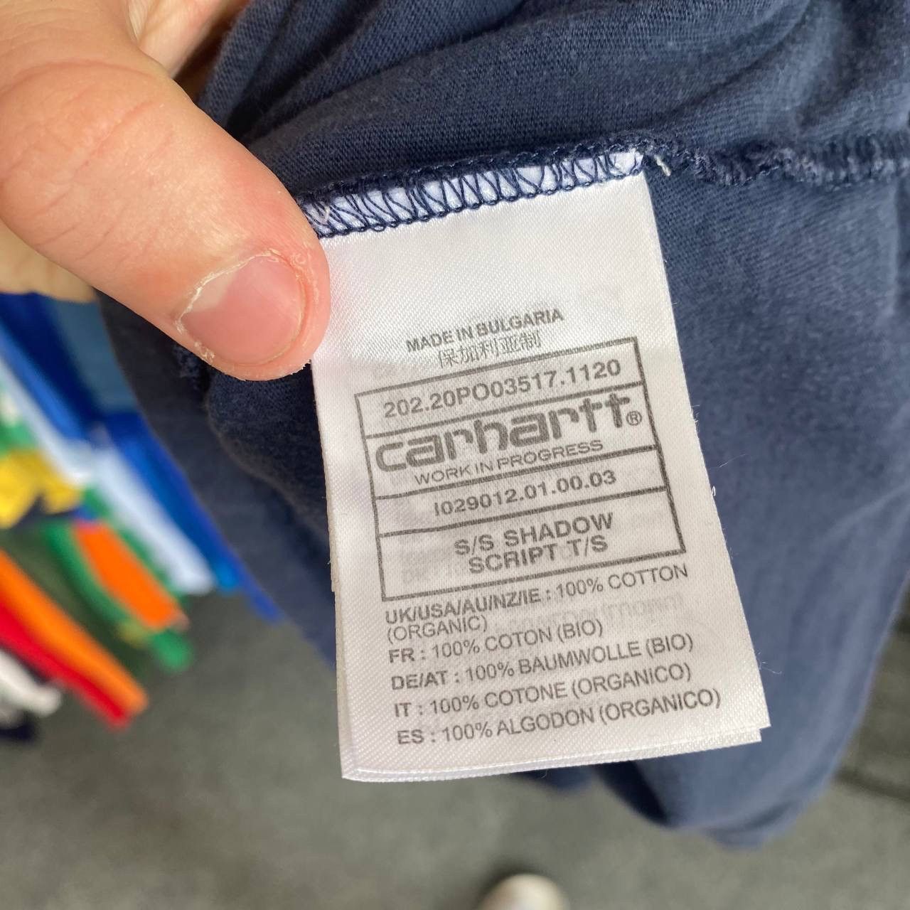 Carhartt Wip × Vintage Vintage Carhartt WIP big logo y2k opium streetwear tee Size US S / EU 44-46 / 1 - 8 Thumbnail