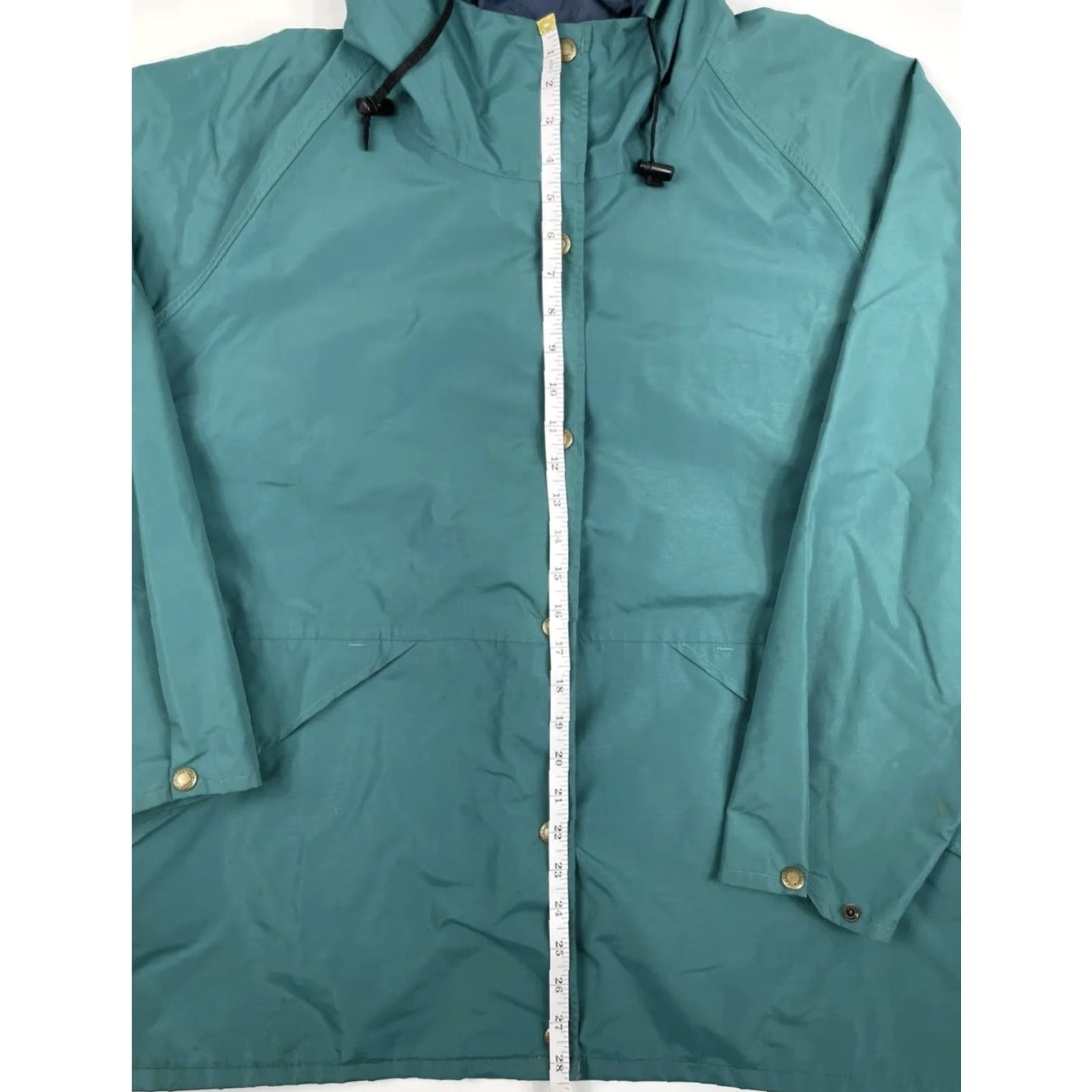 Vintage VINTAGE Cabela's Jacket L Rain Coat Womens Green Gore-Tex Mid-Length All Seasons 80s 90s Size L / US 10 / IT 46 - 7 Thumbnail