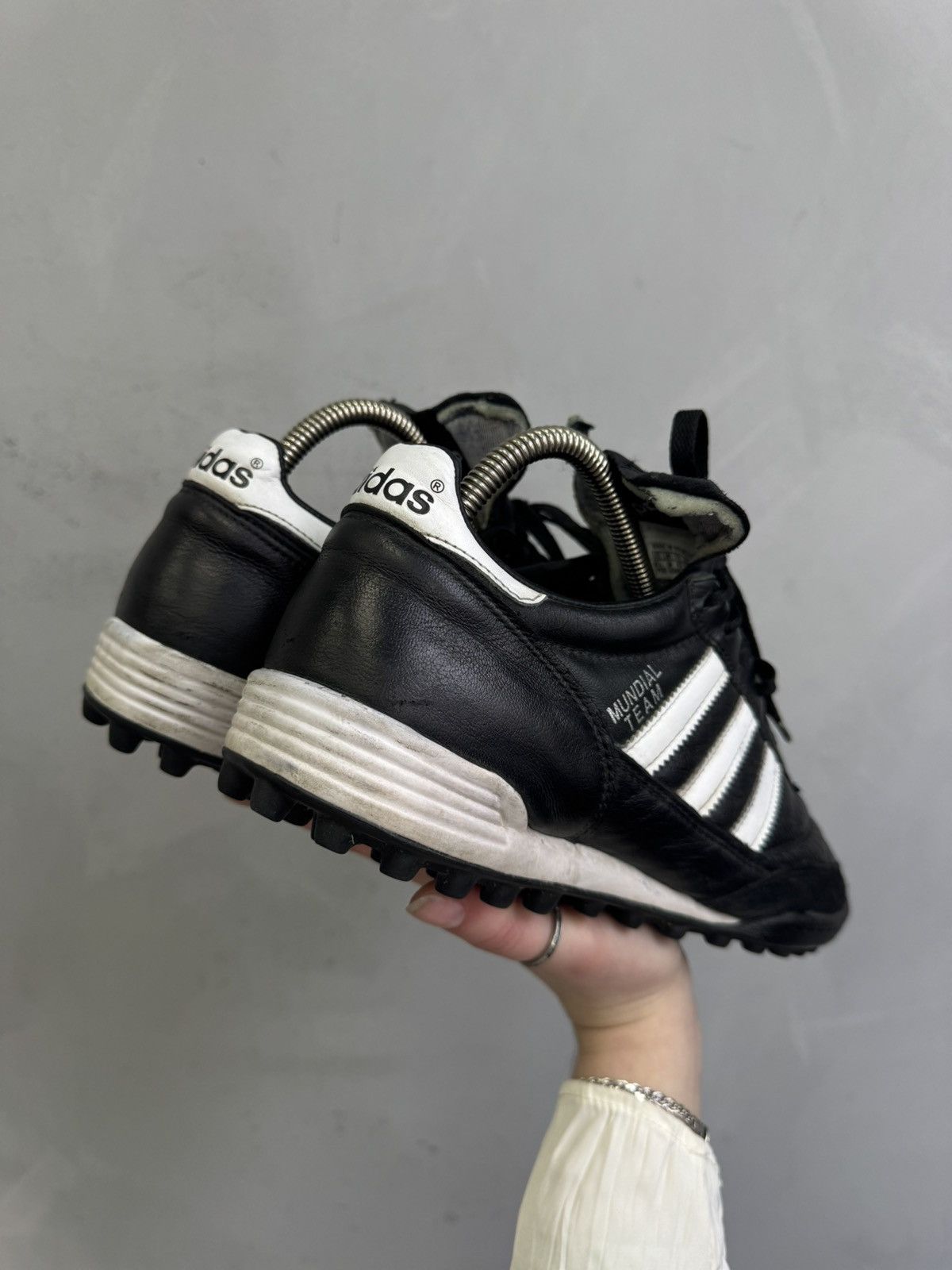 Adidas Vintage Adidas Mundial Soccer Shoes football centipedes Size US 10.5 / EU 43-44 - 5 Thumbnail