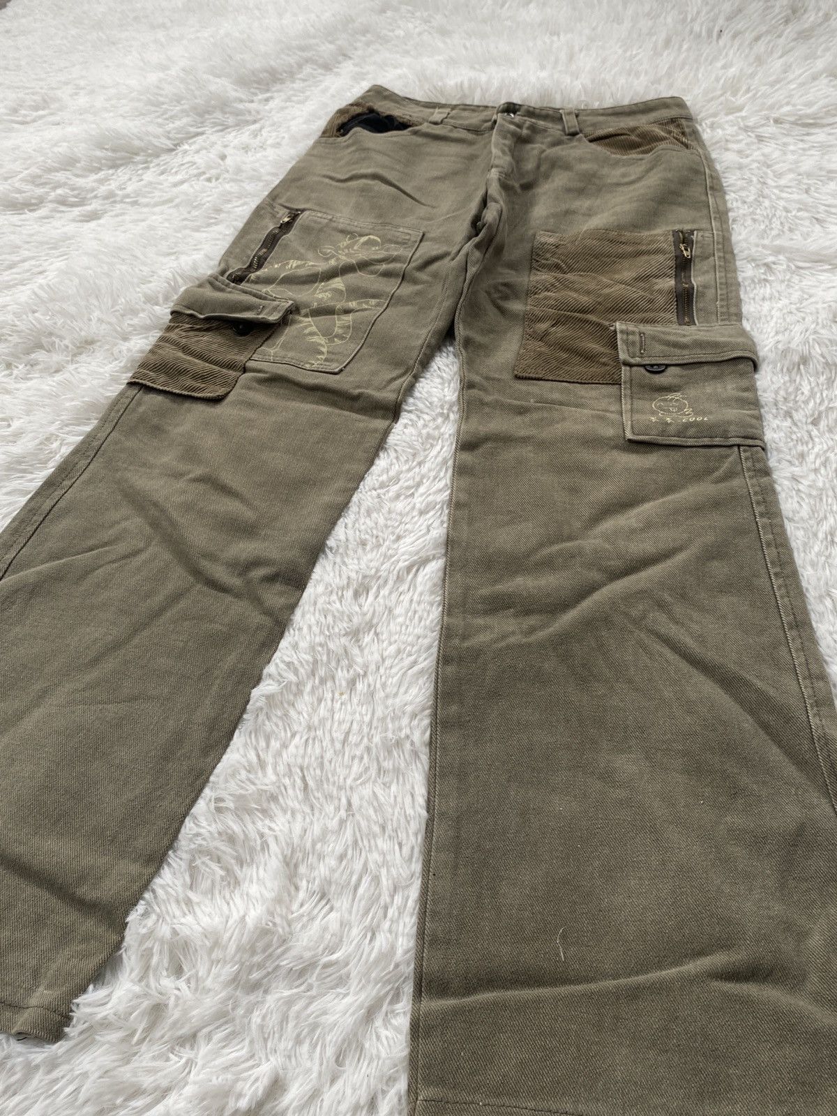 Vintage 🔥RARE🔥 Japanese Brand cool Cargo pant bootcut Size 27" / US 4 / IT 40 - 1 Thumbnail