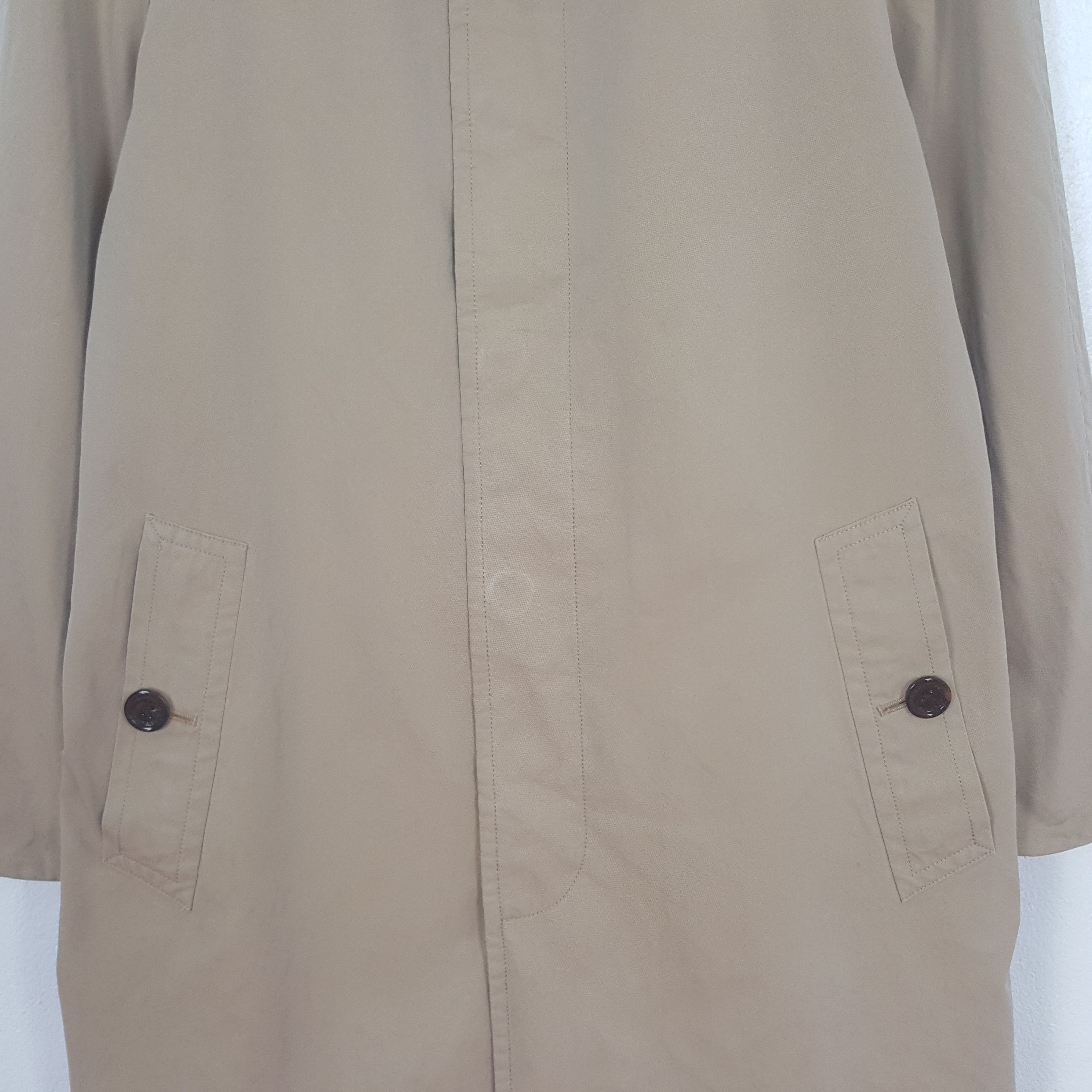 Burberry Vintage Burberry London Nova Check Trench Coat Jacket Size US M / EU 48-50 / 2 - 2 Thumbnail