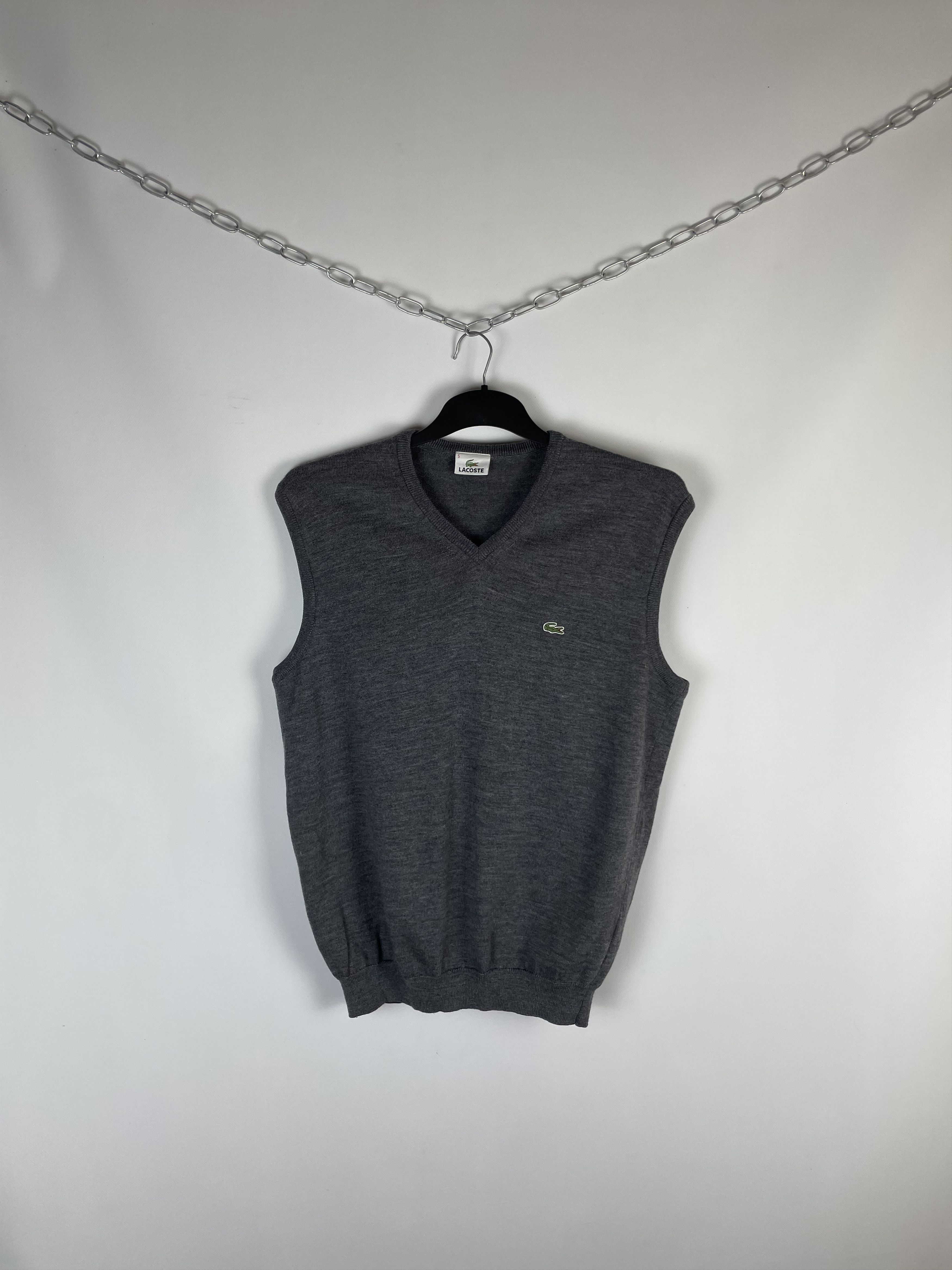トップス 80-90s vintage LACOSTE sleeveless knit 80-90s vintage LACOSTE sleeveless knitの通販 by