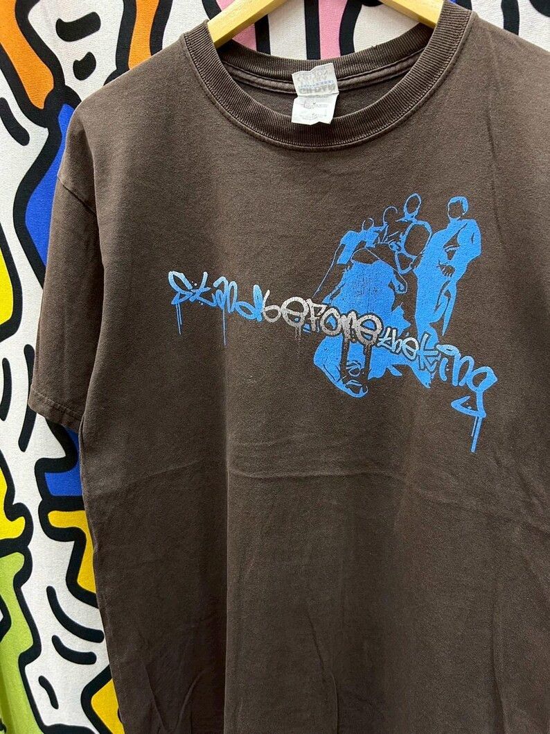 Vintage Vintage 2000s Stand before the King tshirt size M Size US M / EU 48-50 / 2 - 1 Thumbnail
