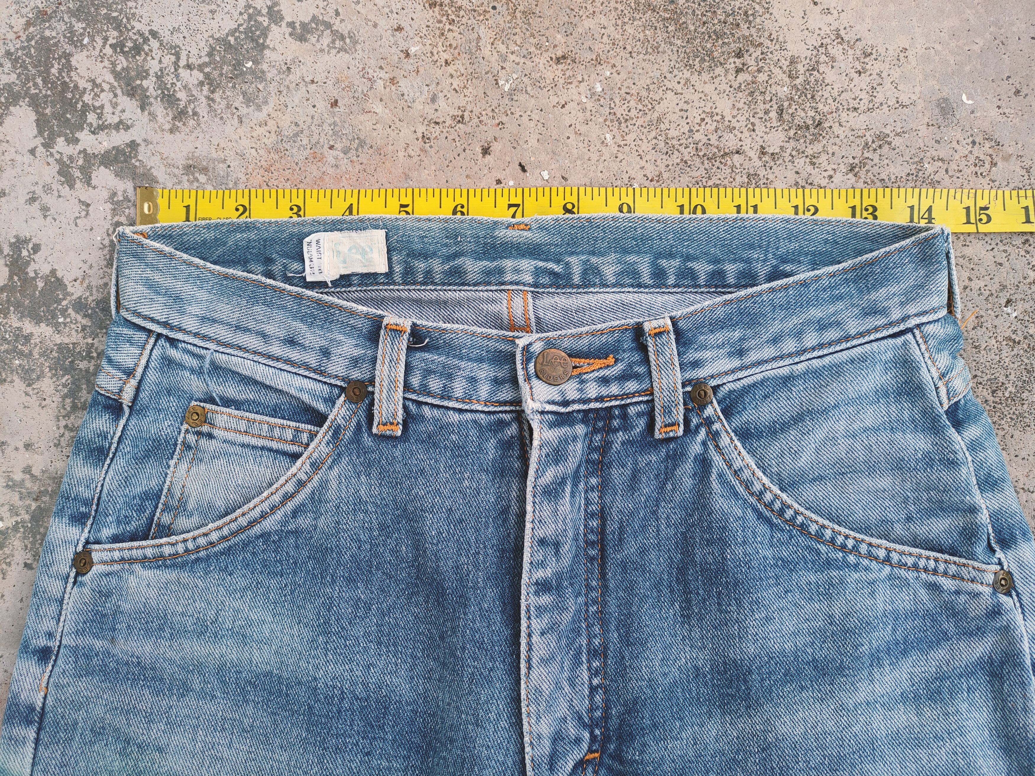 Lee VINTAGE LEE FADED DISTRESSED JEANS DENIM PANTS Size US 28 / EU 44 - 5 Thumbnail