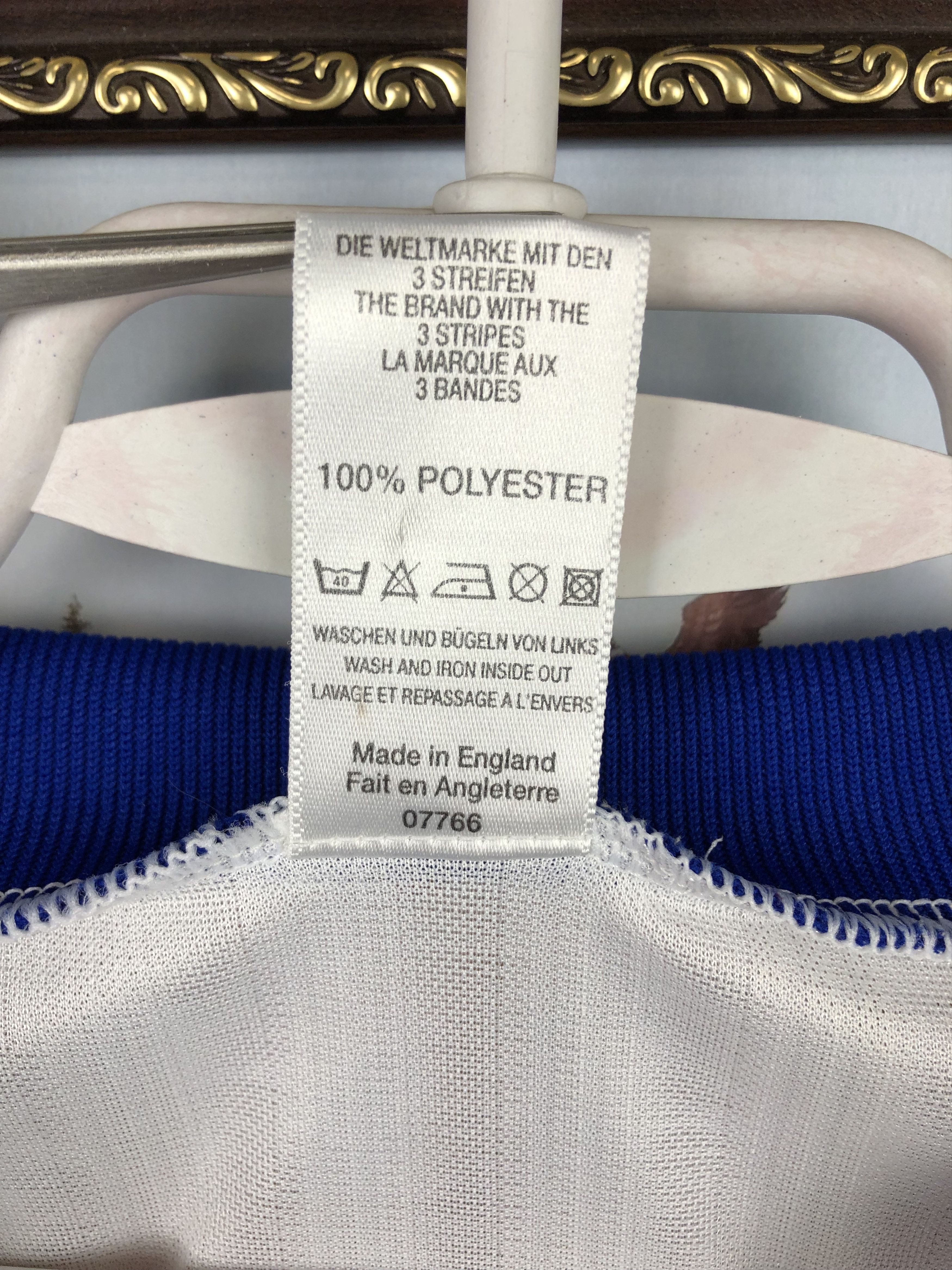 Adidas Vintage Football Template Shirt Soccer Jersey Tee Hype Size US XL / EU 56 / 4 - 9 Thumbnail