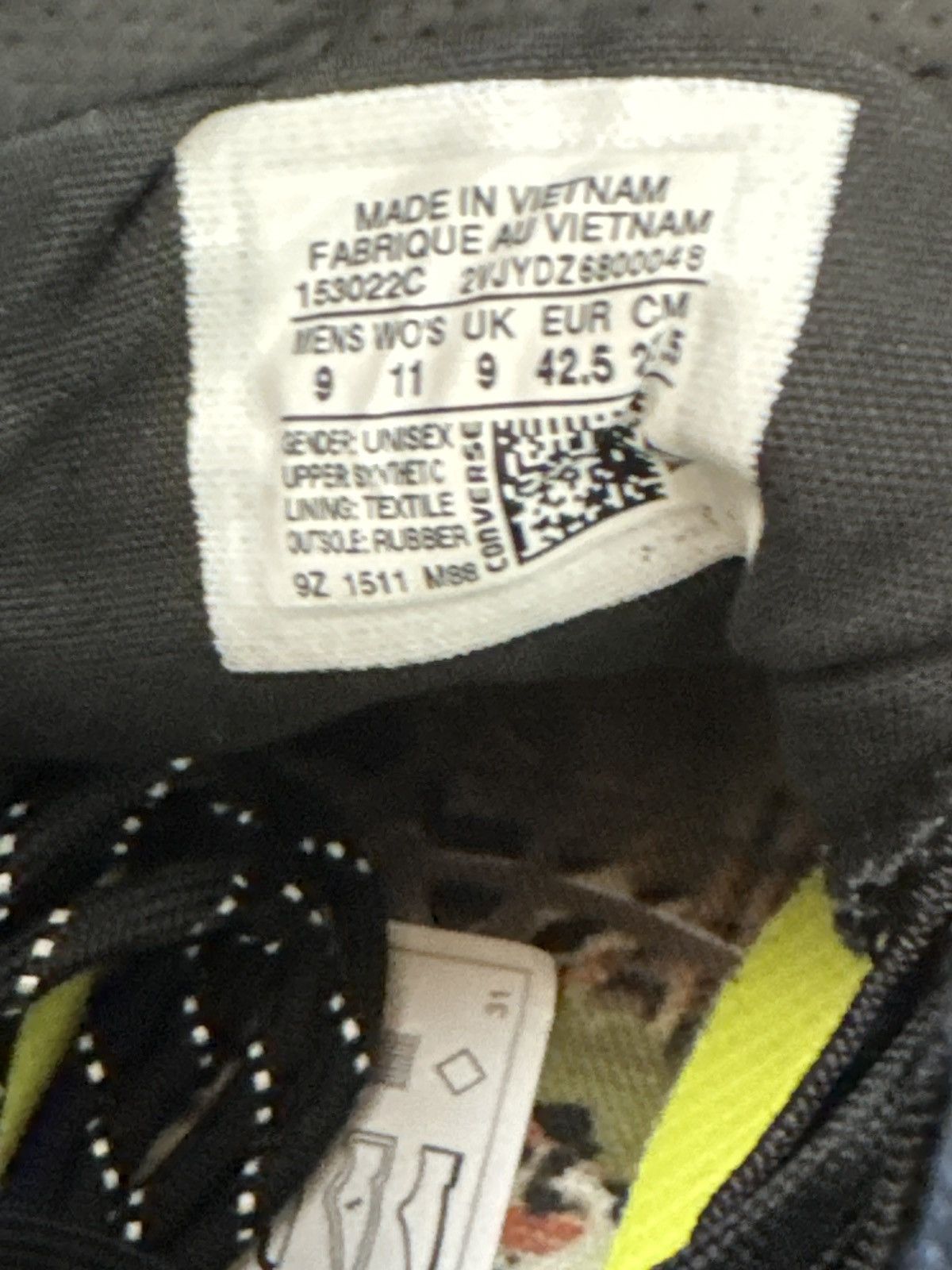 Futura Converse CTAS II HI x Futura 2000 Size US 9 / EU 42 - 6 Thumbnail