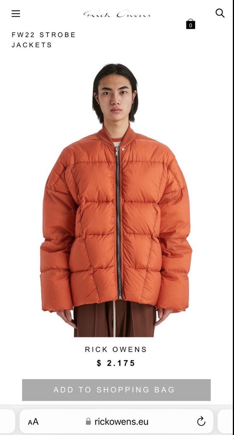Rick Owens Rich Owens Bomber Coat Size US M / EU 48-50 / 2 - 6 Thumbnail