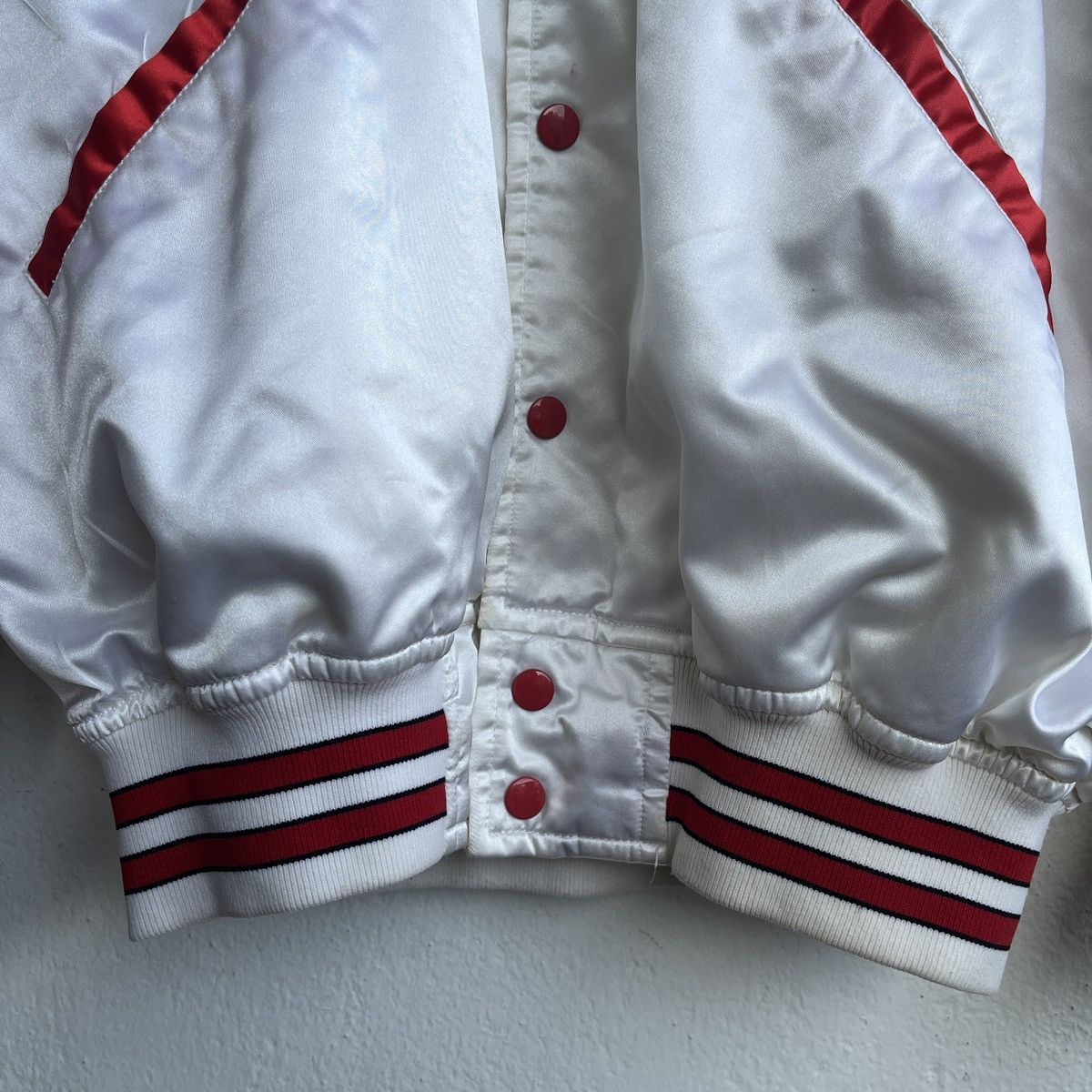 Phenix × Vintage COLLECTOR PHENIX PLAYERS SIGNATURE JAPAN SATIN BOMBER JACKET Size US L / EU 52-54 / 3 - 9 Thumbnail