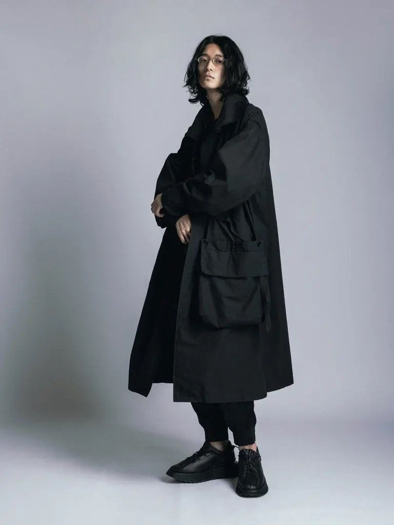 The Viridi-anne The Viridi-anne Cotton Linen Coat "Indigo" Size US L / EU 52-54 / 3 - 7 Thumbnail